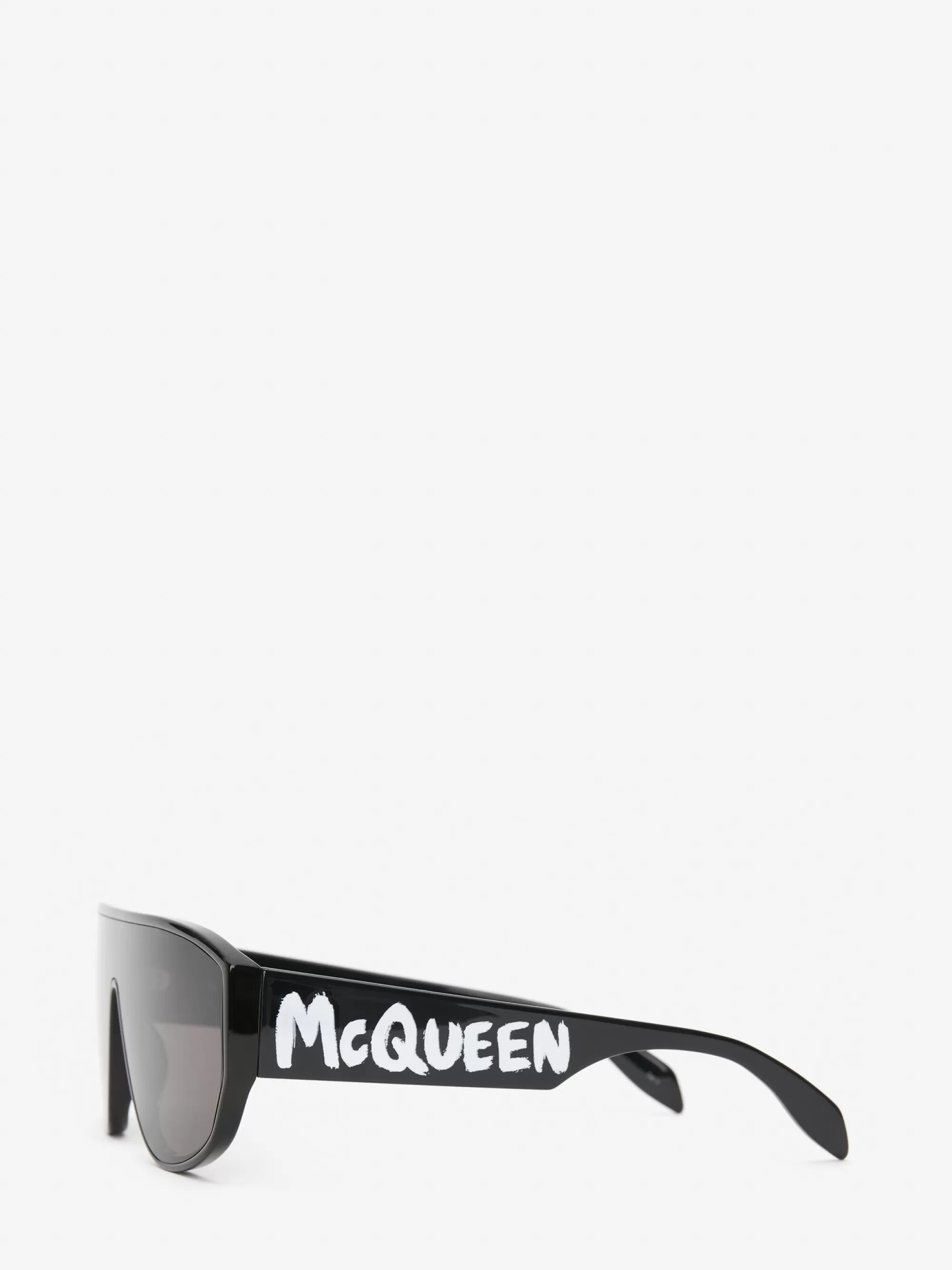 McQueen Graffiti Mask Sunglasses in >Alexander McQueen Online