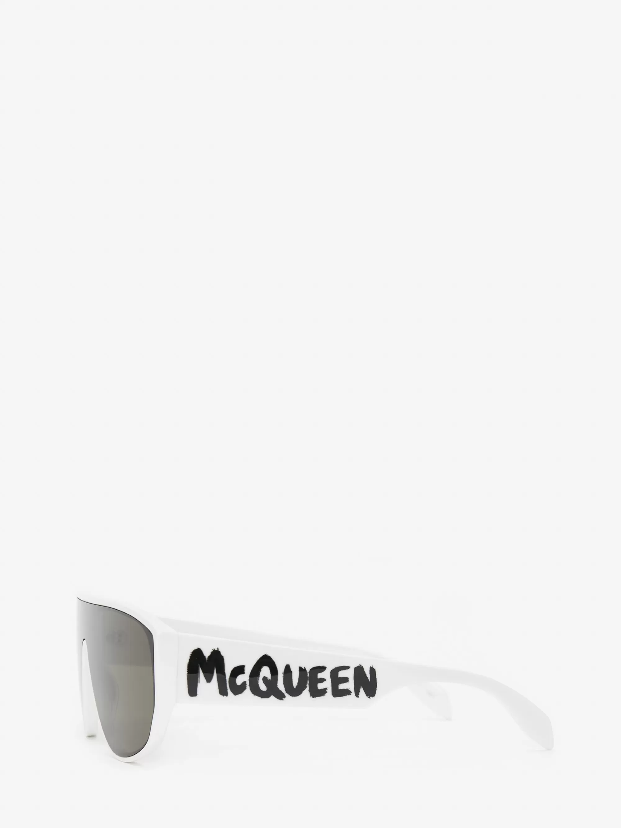 McQueen Graffiti Mask Sunglasses in >Alexander McQueen Cheap