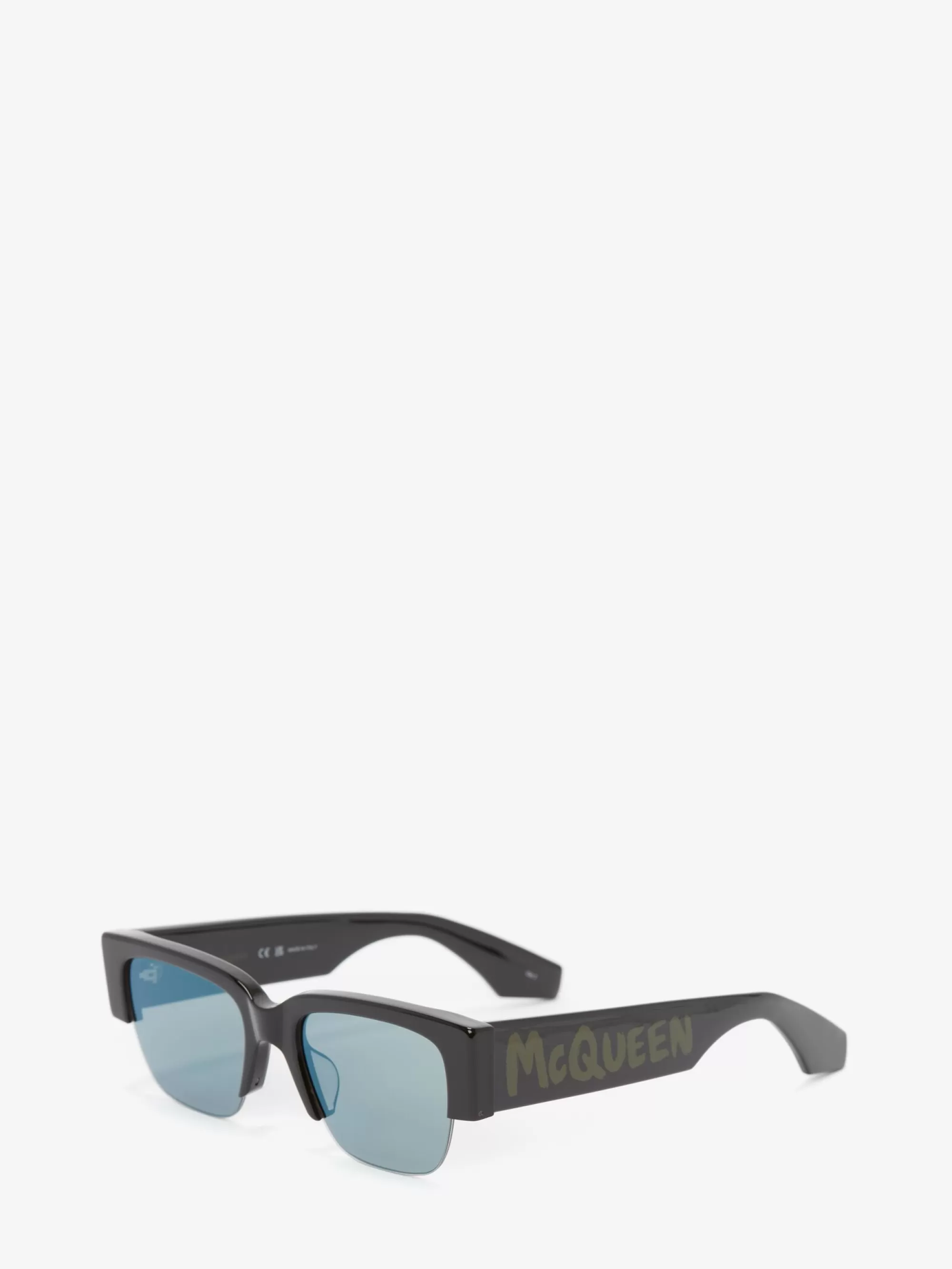 McQueen Graffiti Square Sunglasses in >Alexander McQueen Sale