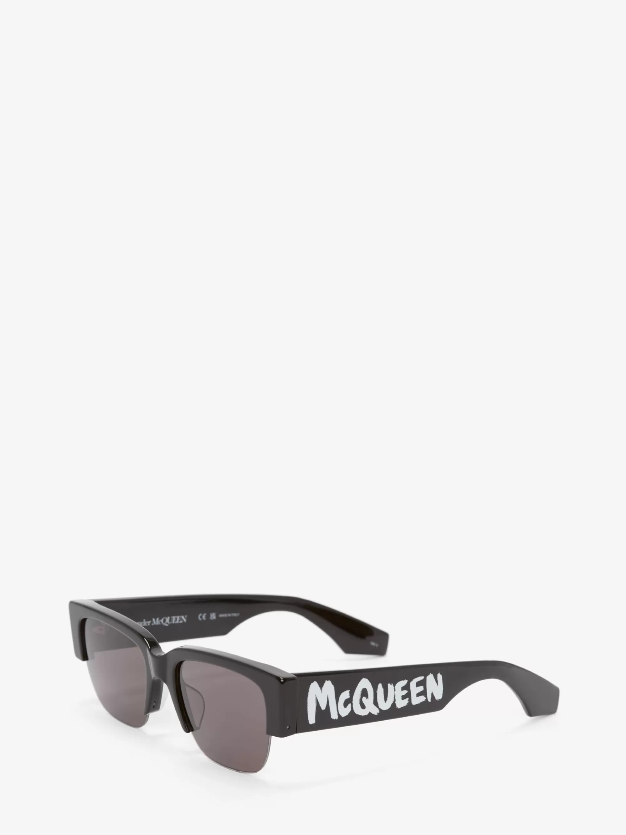 McQueen Graffiti Square Sunglasses in >Alexander McQueen Flash Sale