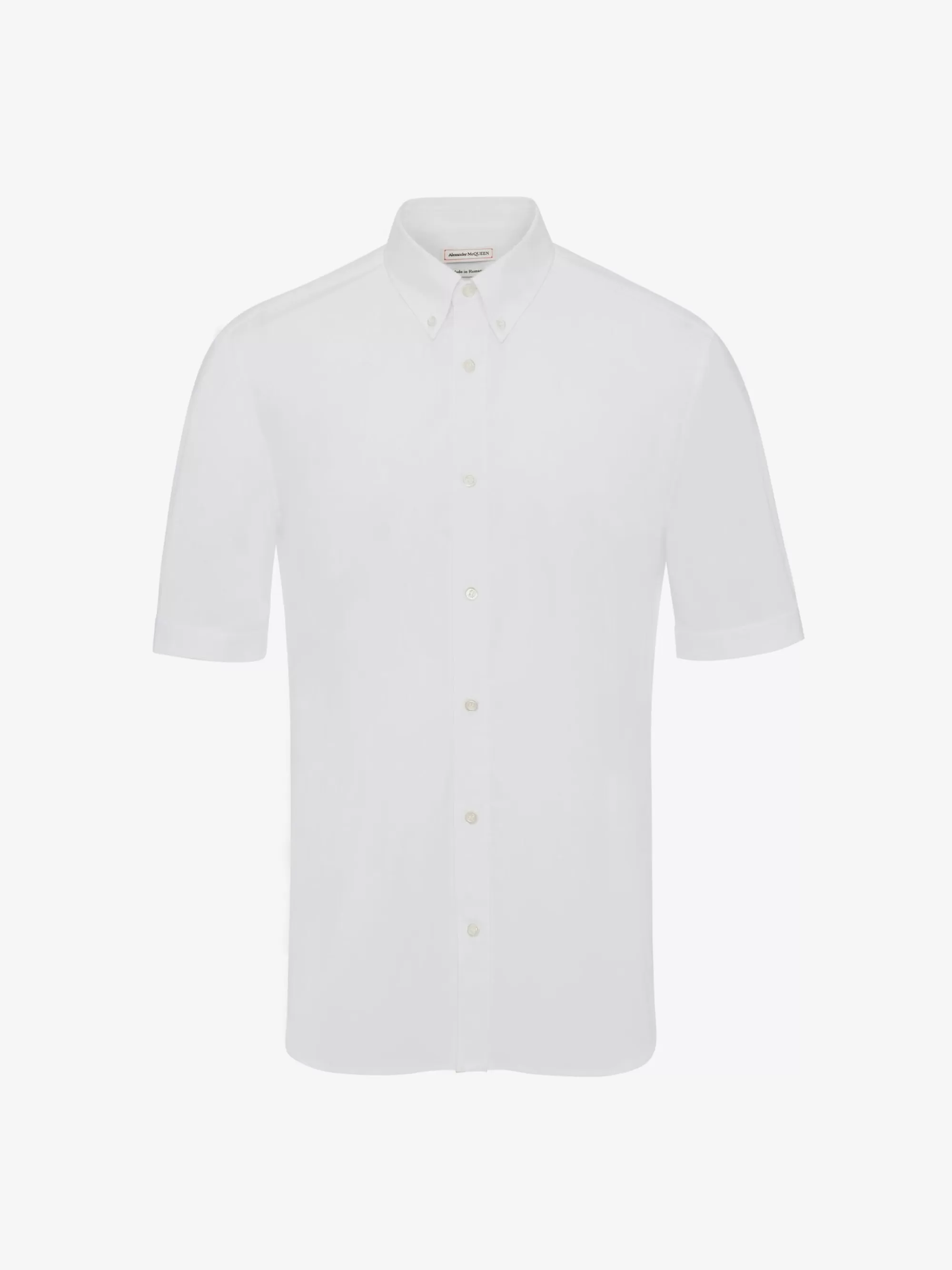 Men's Cotton Poplin Shirt in >Alexander McQueen Cheap