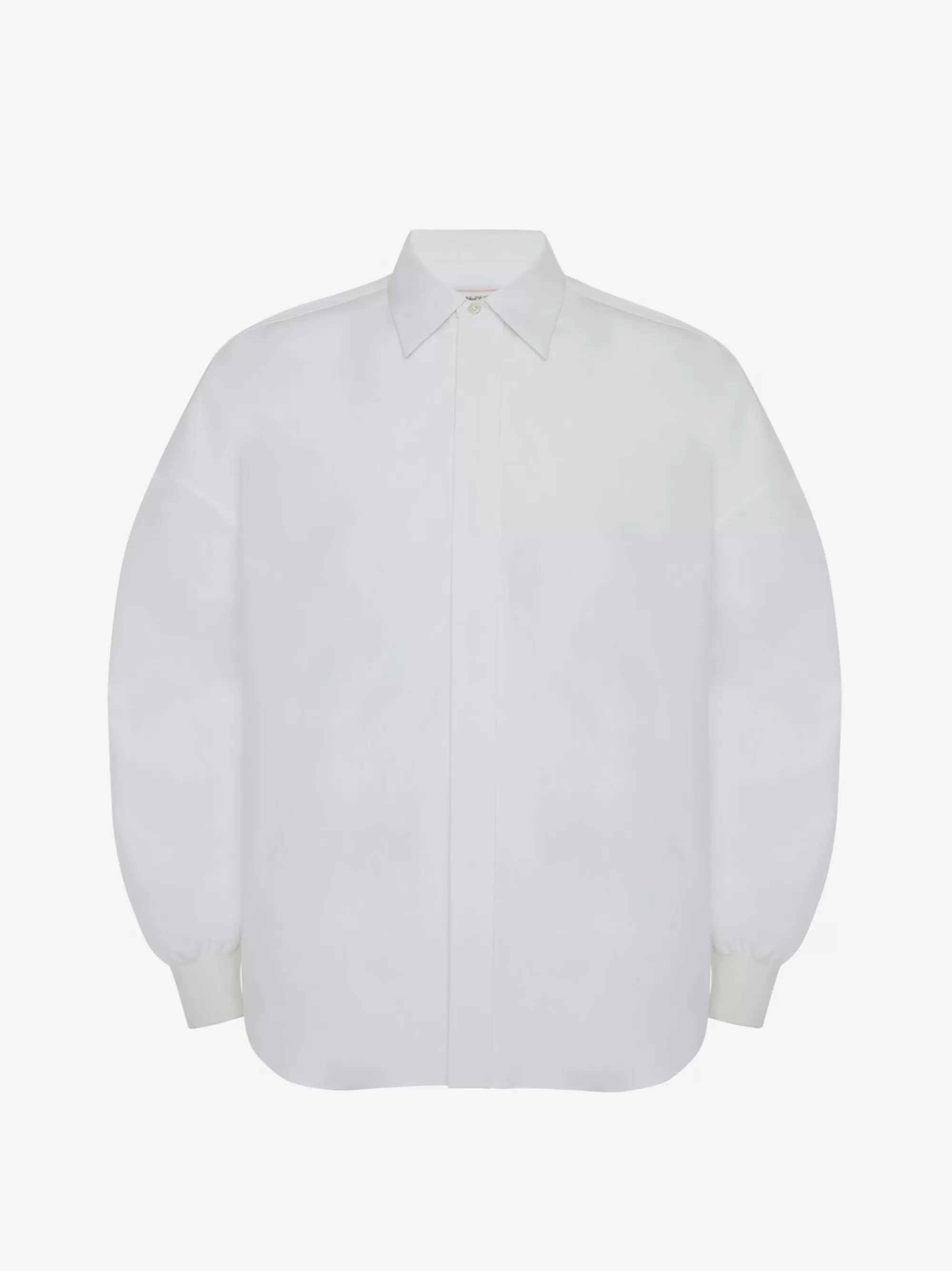 Men's Cotton Poplin Shirt in >Alexander McQueen Cheap