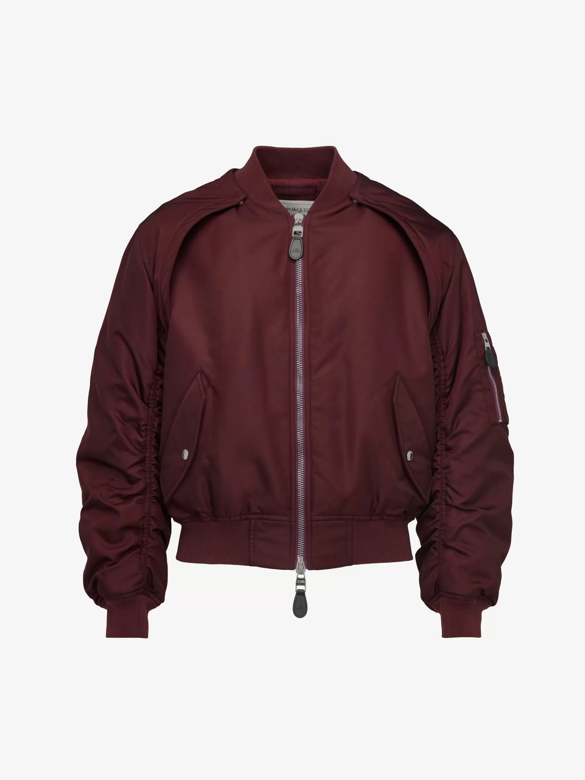 Men's Detachable Sleeve Bomber Jacket in >Alexander McQueen Sale