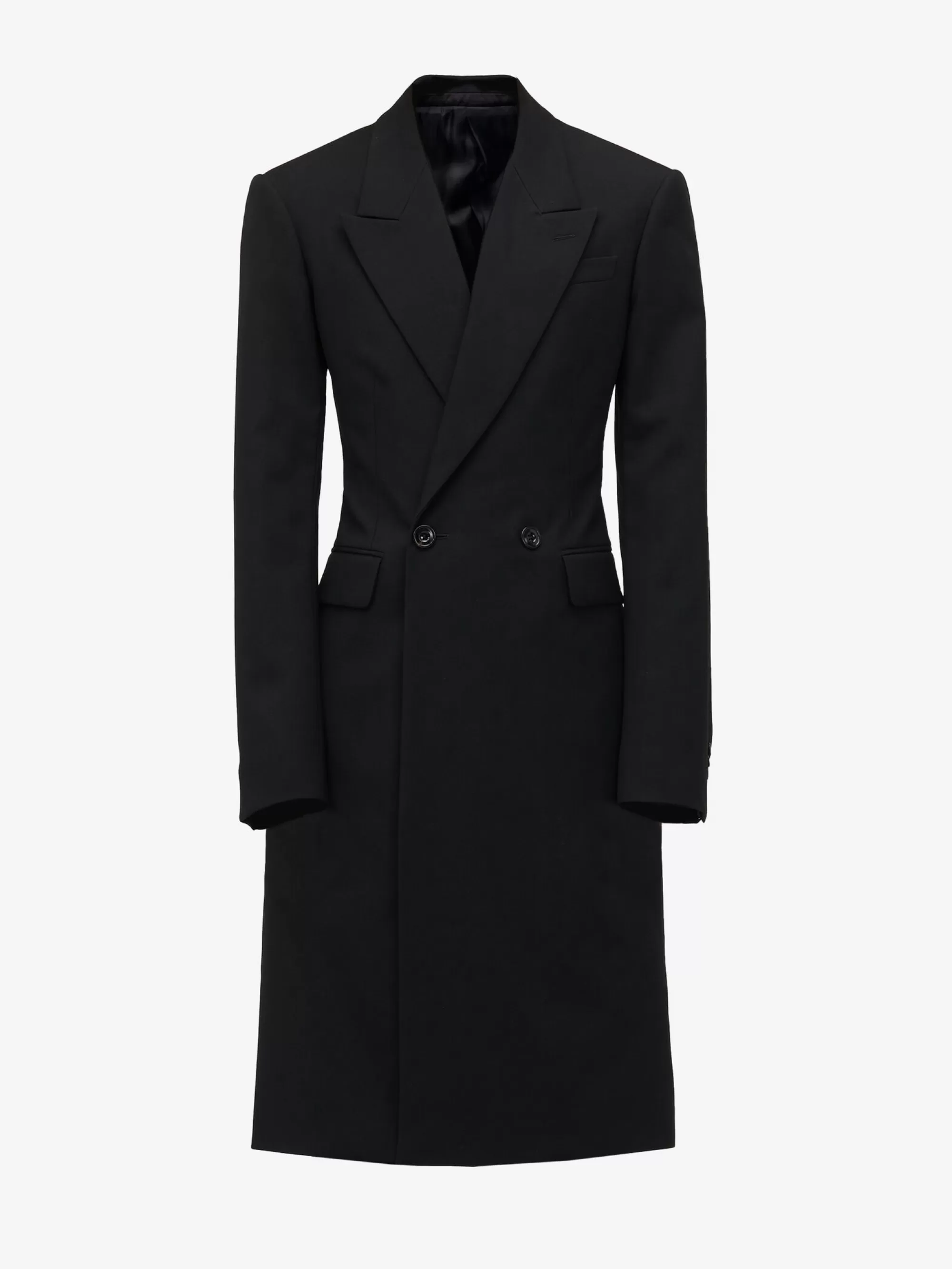 Men's Double-breasted Tailored Coat in >Alexander McQueen Fashion