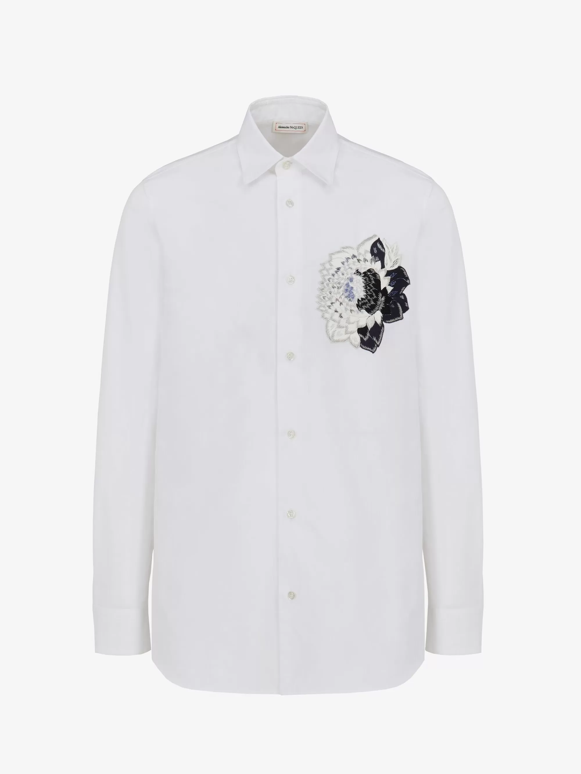 Men's Dutch Flower Casual Shirt in >Alexander McQueen Hot