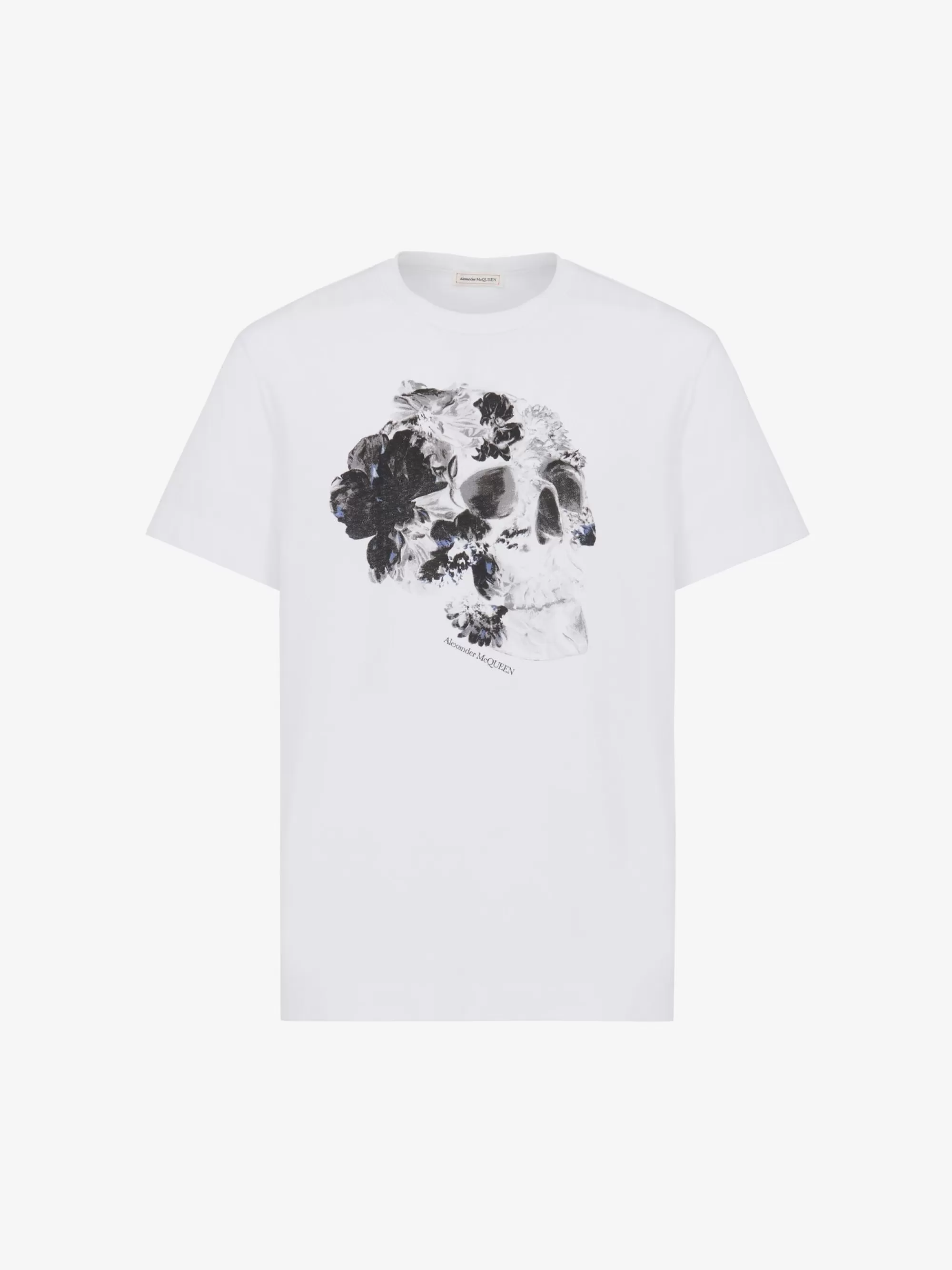 Men's Dutch Flower Skull Print  in >Alexander McQueen New