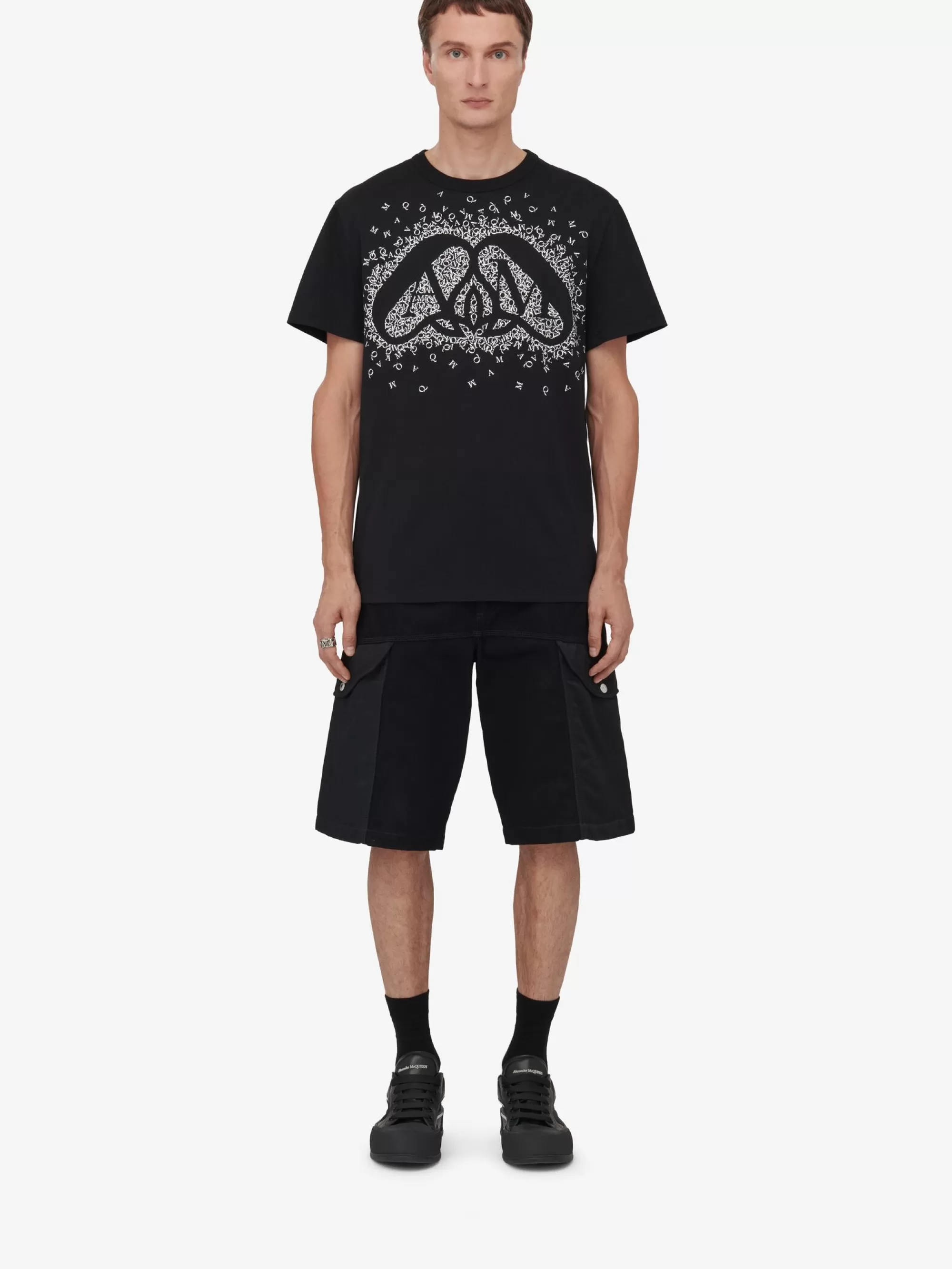 Men's Exploded Charm T-shirt in >Alexander McQueen Flash Sale