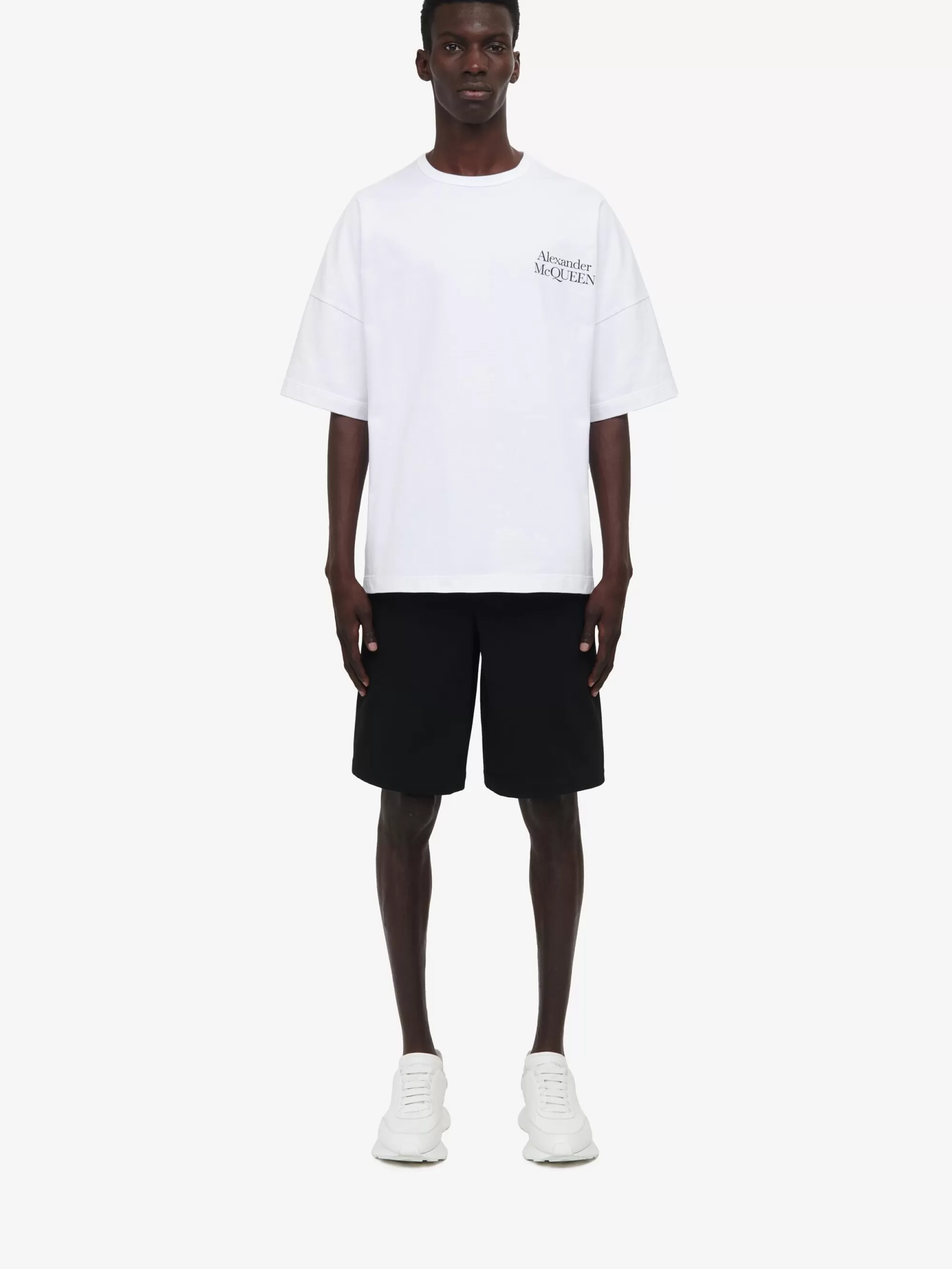 Men's Exploded Logo T-shirt in >Alexander McQueen Best