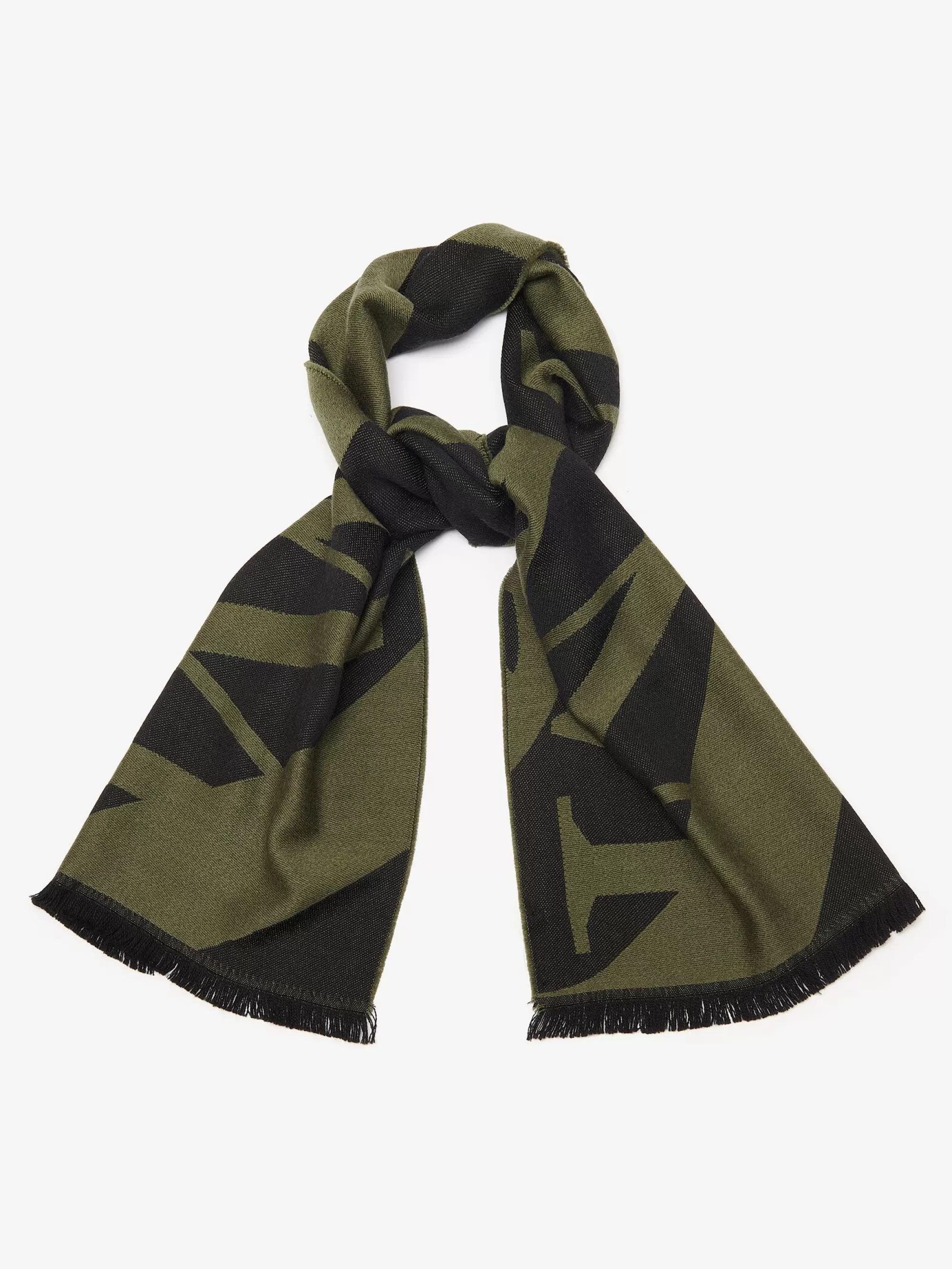 Men's Exploded Seal Logo Scarf in >Alexander McQueen Fashion