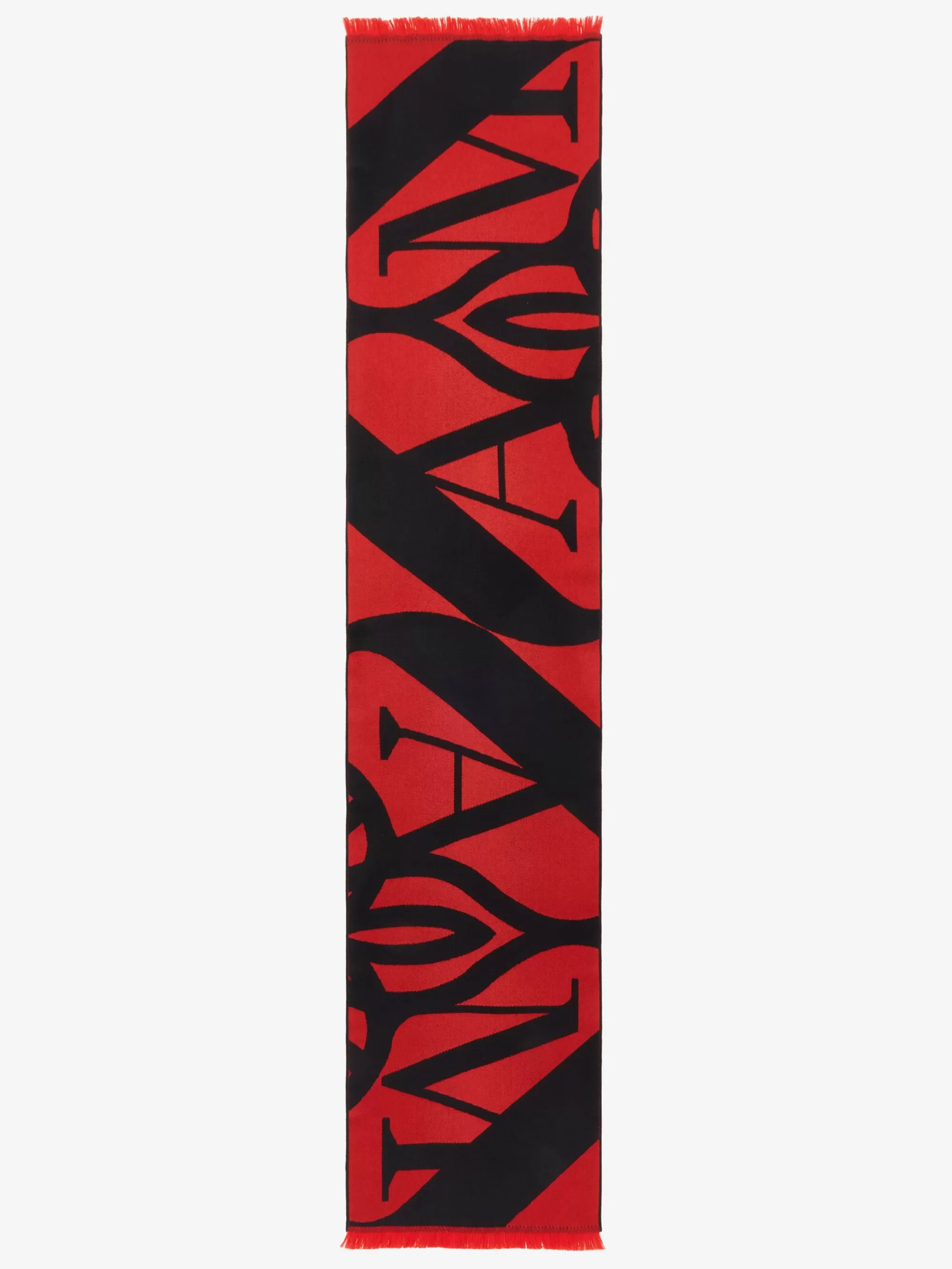 Men's Exploded Seal Logo Scarf in >Alexander McQueen Cheap