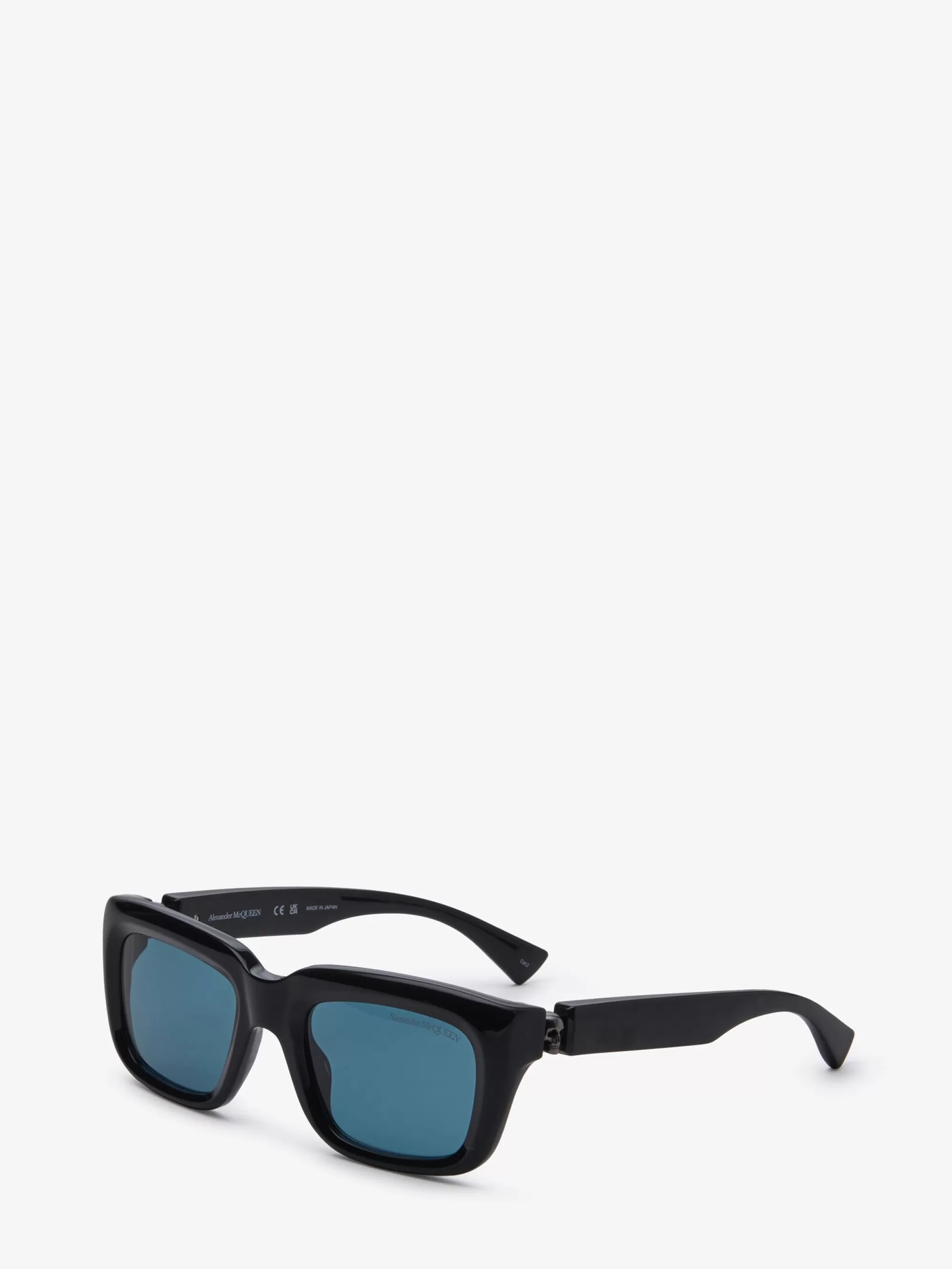 Men's Floating Skull Rectangular Sunglasses in >Alexander McQueen Discount