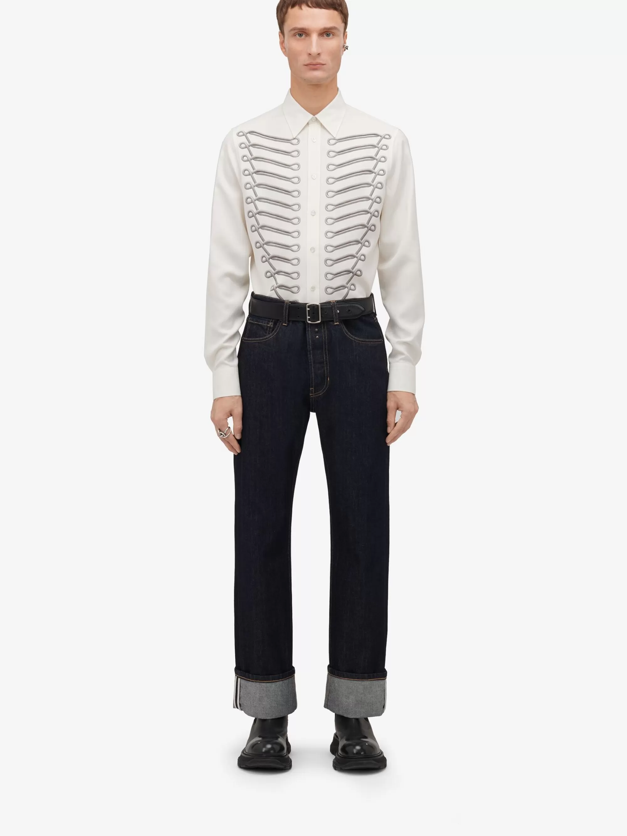 Men's Frogging Shirt in >Alexander McQueen Flash Sale