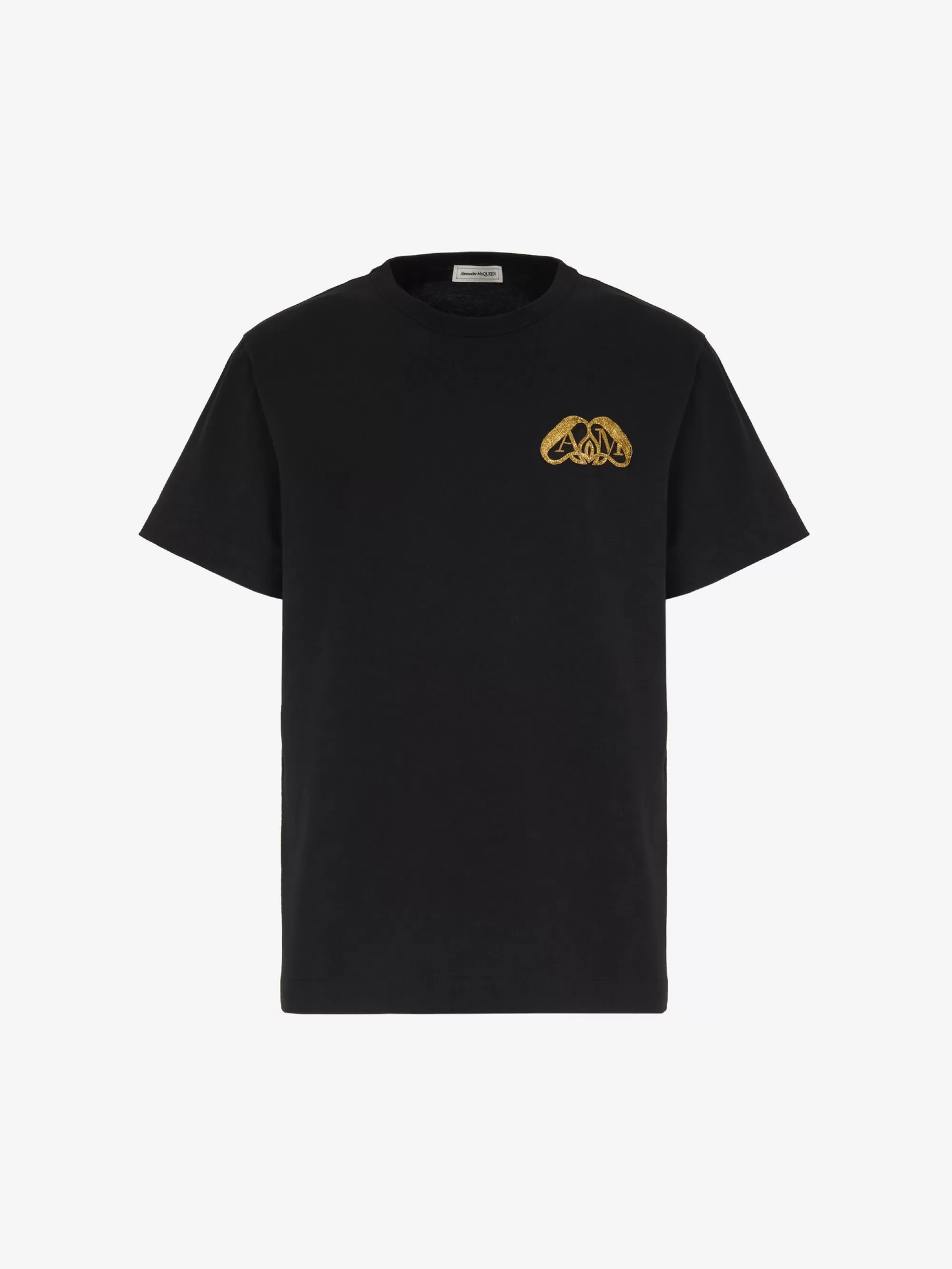 Men's Half Seal Logo T-shirt in >Alexander McQueen Shop