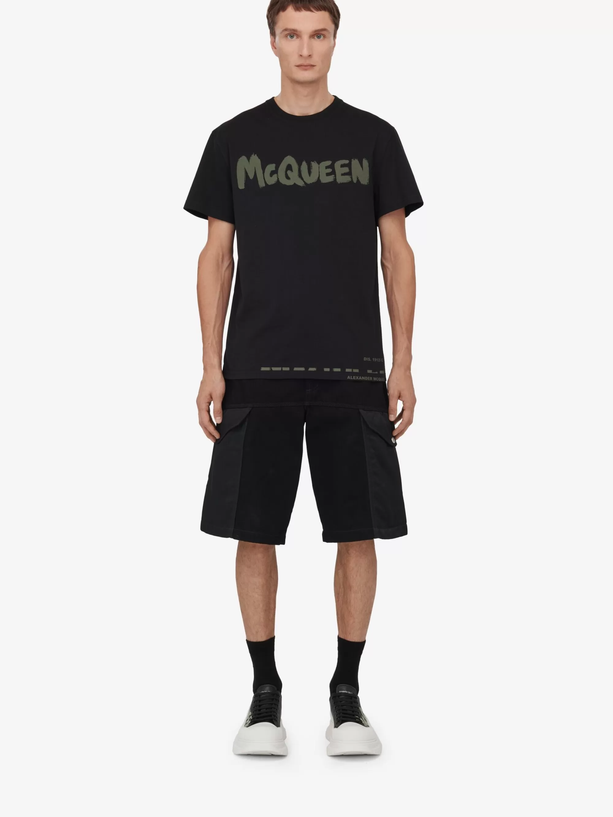 Men's Hybrid Denim Shorts in >Alexander McQueen New