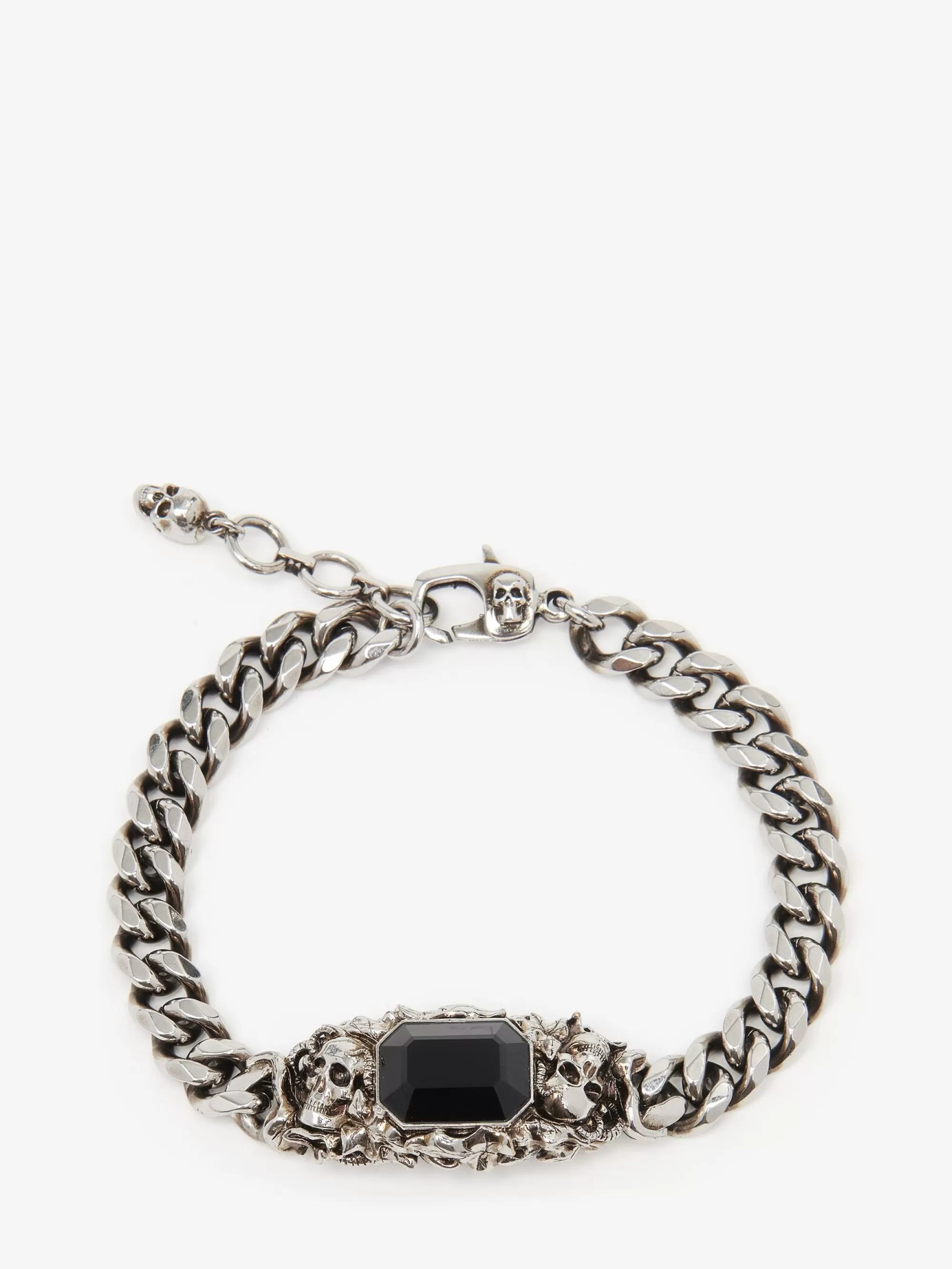 Men's Ivy Skull Chain Bracelet in >Alexander McQueen Flash Sale