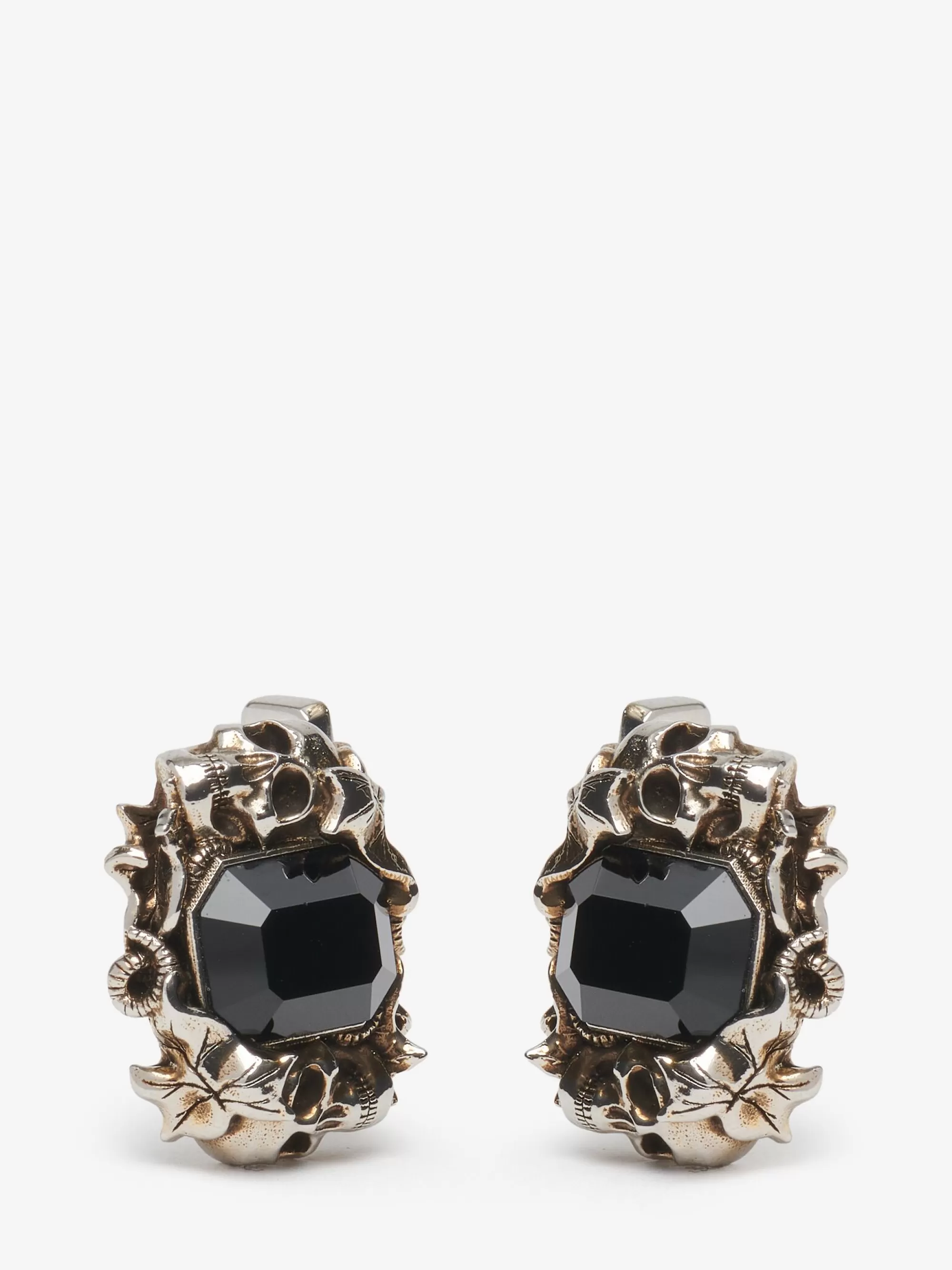 Men's Ivy Skull Cufflinks in >Alexander McQueen Best