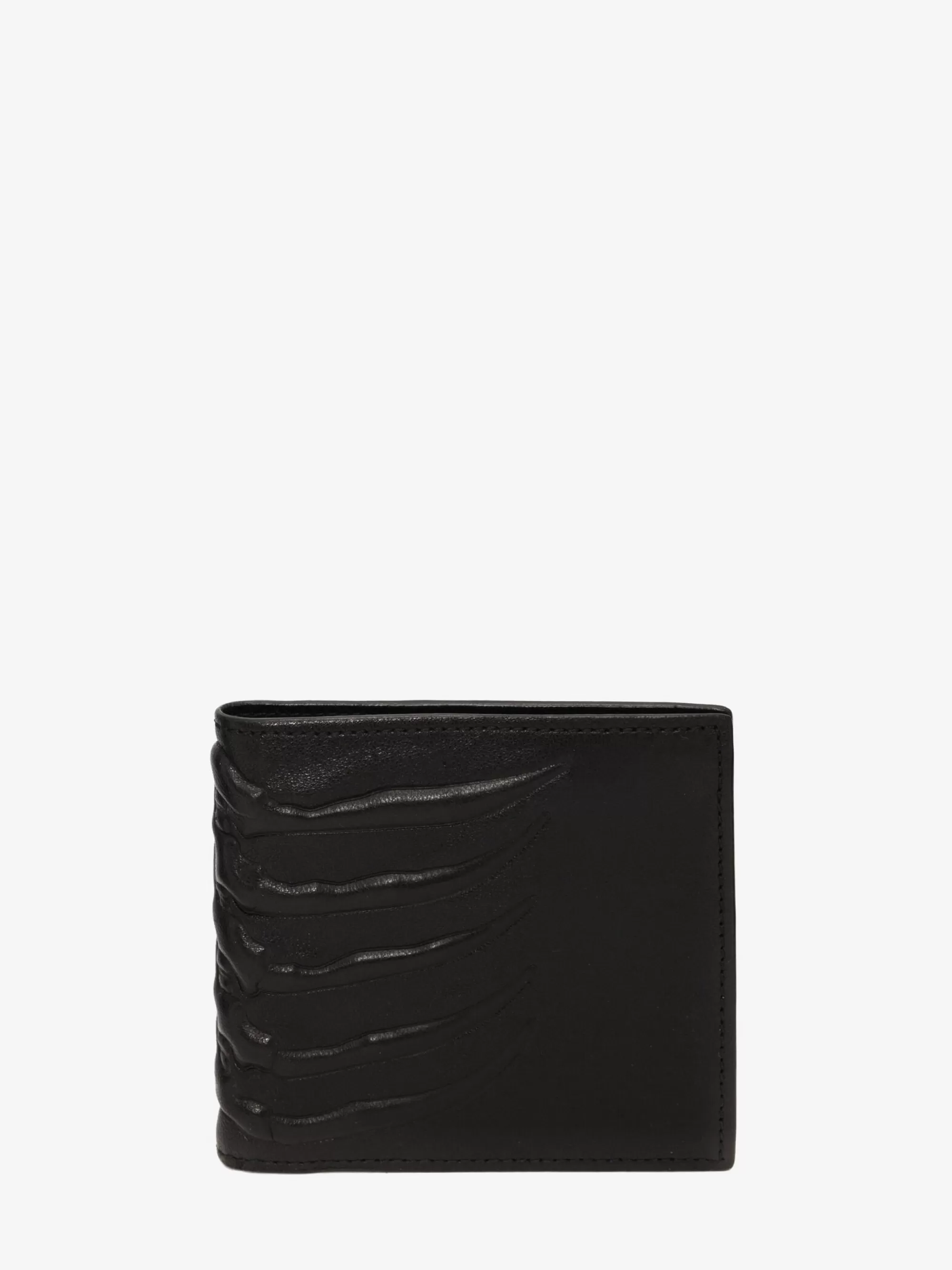 Men's Leather Billfold Wallet in >Alexander McQueen Discount