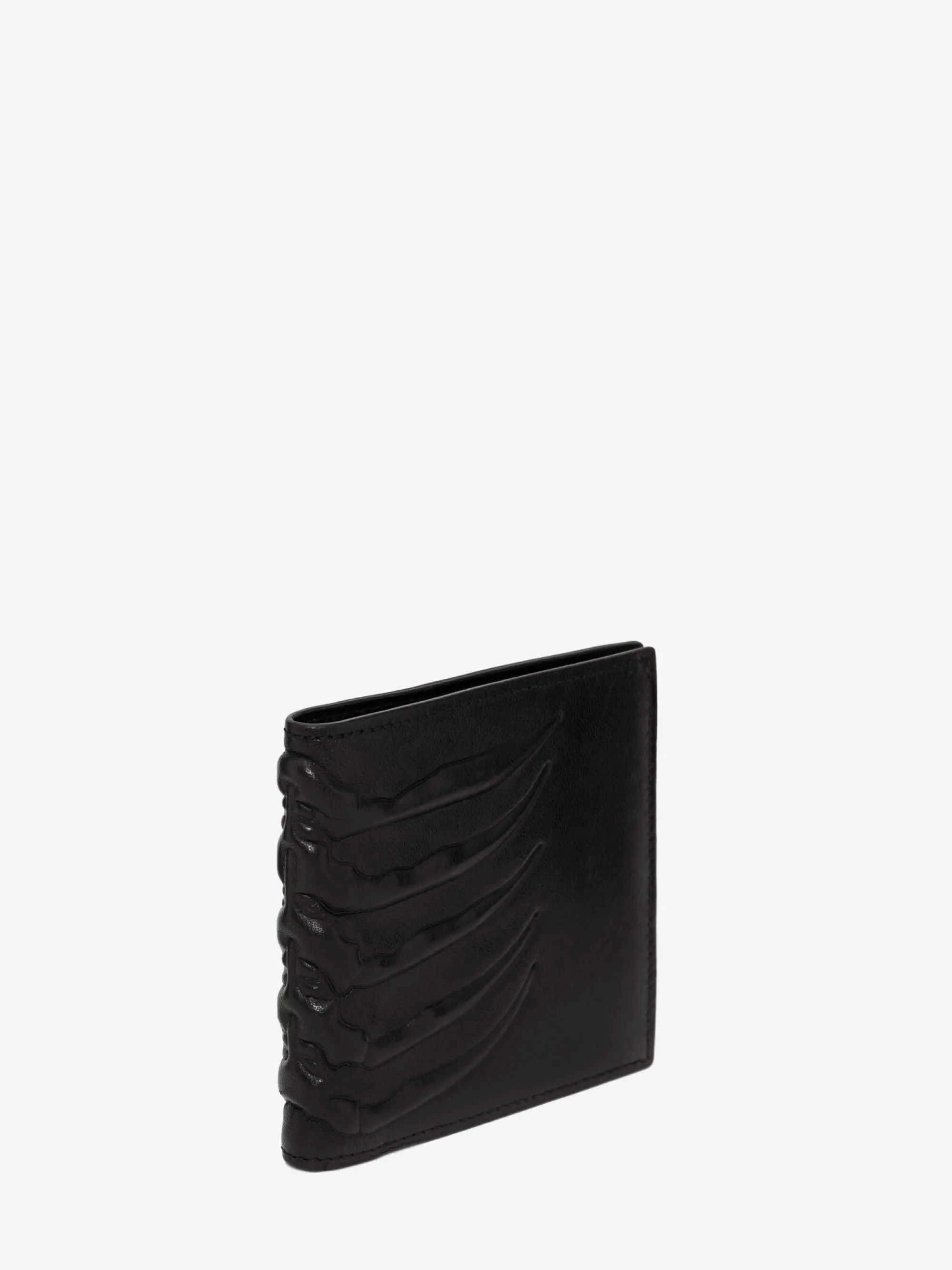 Men's Leather Billfold Wallet in >Alexander McQueen Discount