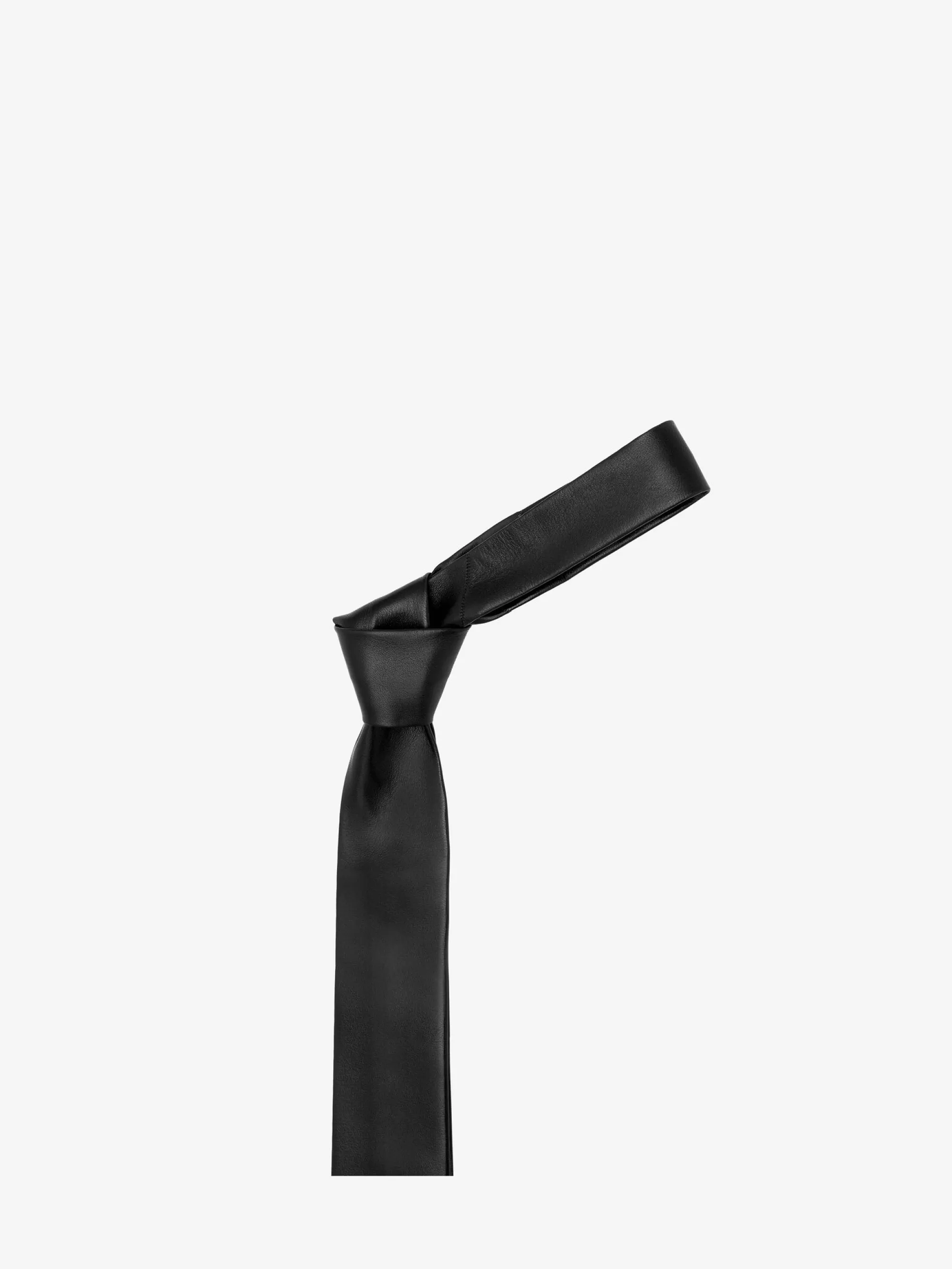 Men's Leather Tie in >Alexander McQueen Sale