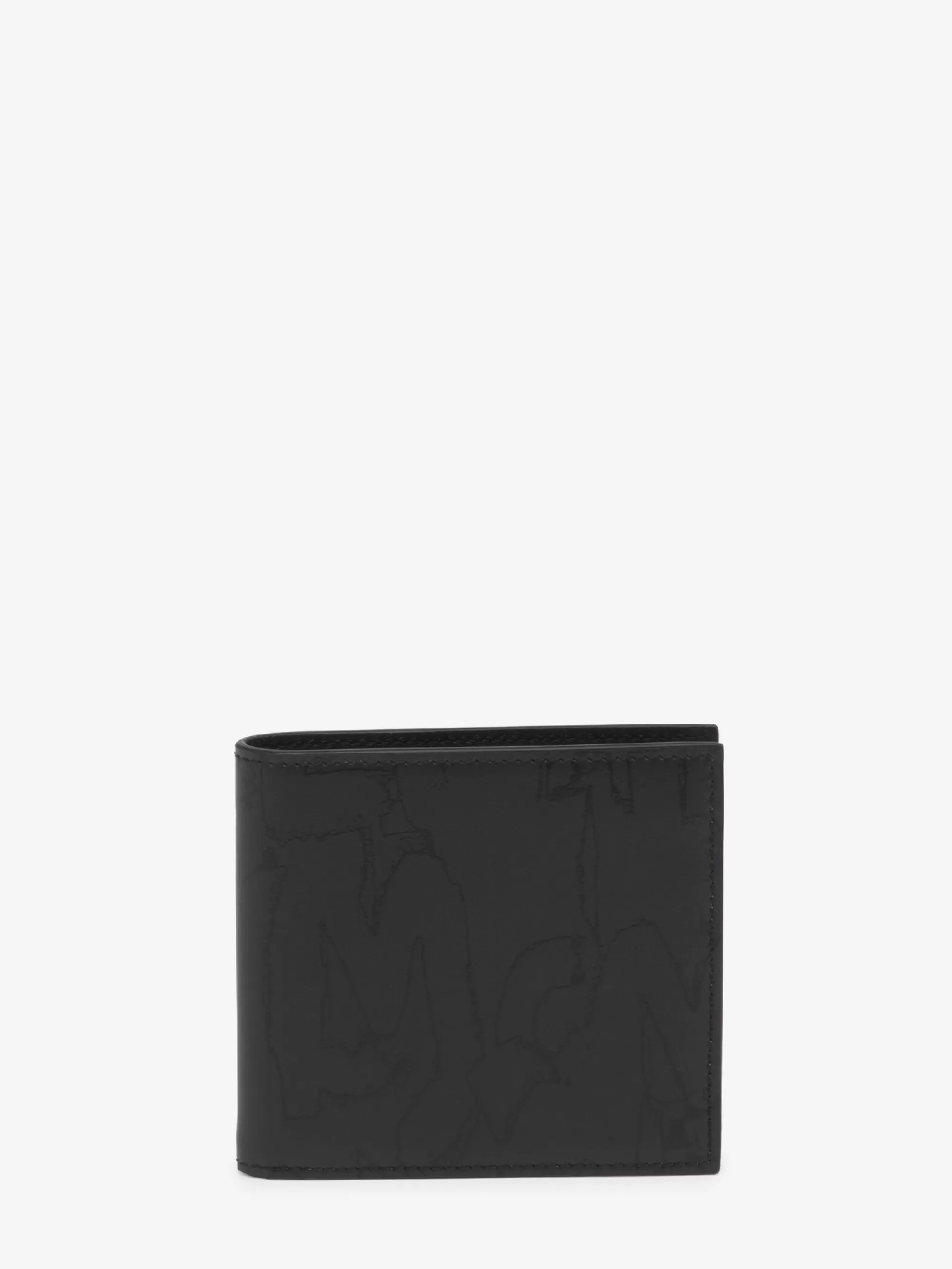 Men's McQueen Graffiti Billfold Wallet in >Alexander McQueen Discount