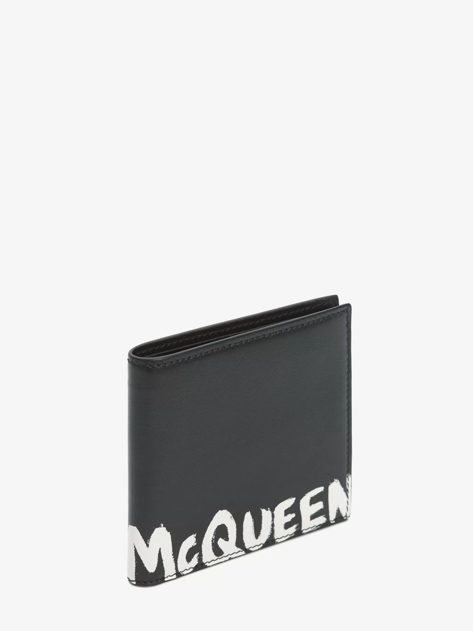 Men's McQueen Graffiti Billfold Wallet in >Alexander McQueen Cheap