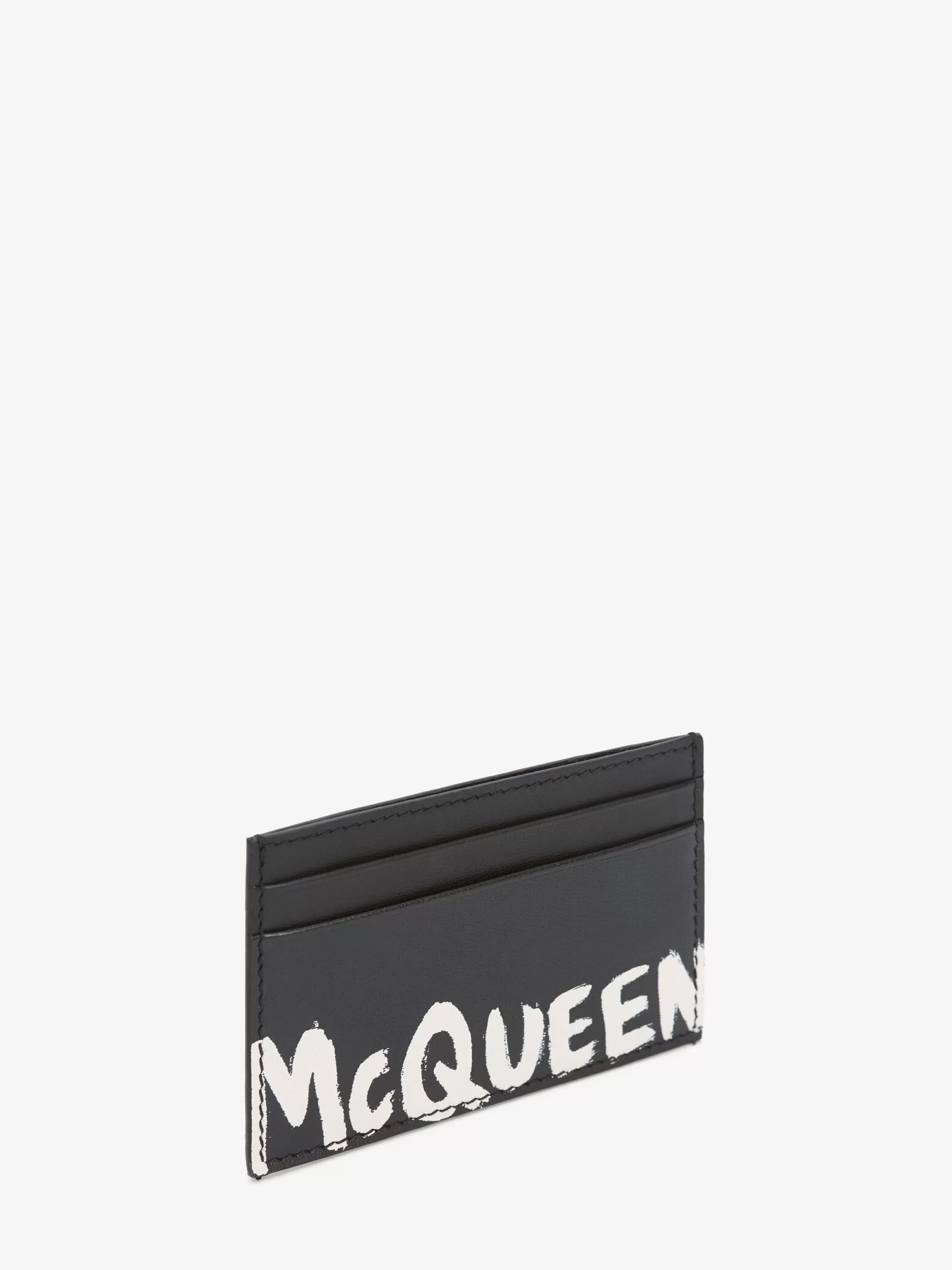 Men's McQueen Graffiti Card Holder in >Alexander McQueen Discount