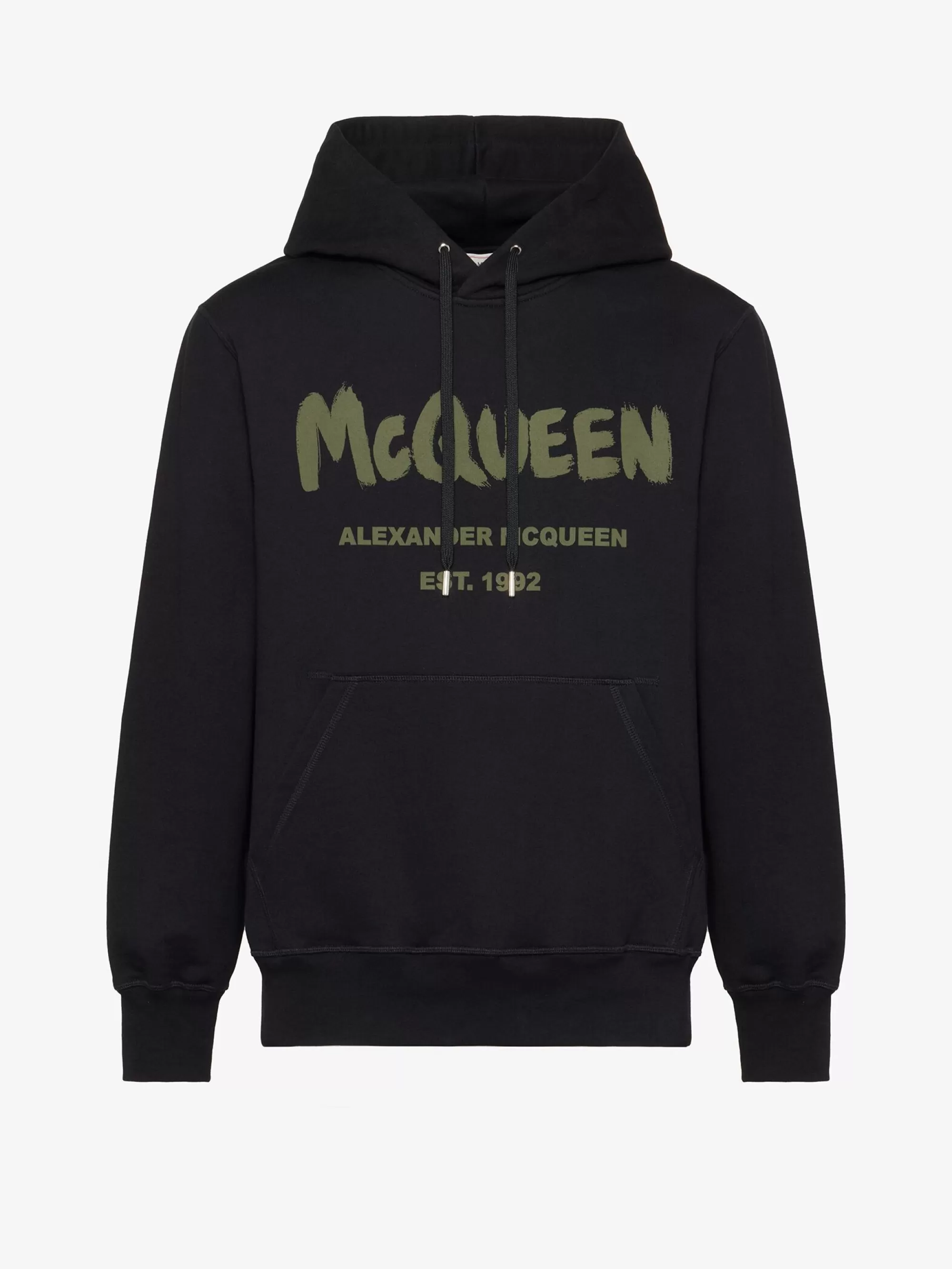 Men's McQueen Graffiti Hooded Sweatshirt in >Alexander McQueen Clearance