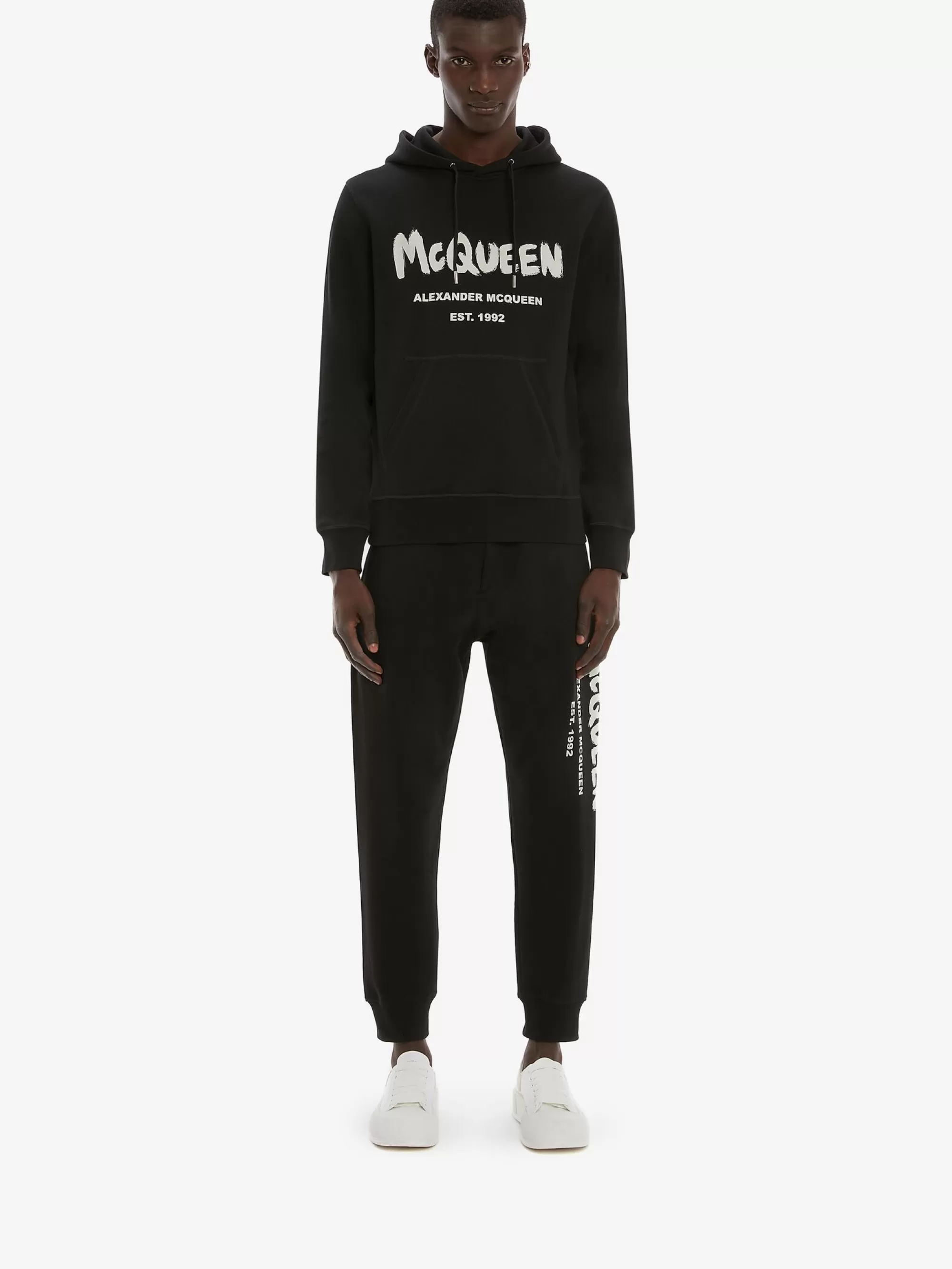 Men's McQueen Graffiti Joggers in >Alexander McQueen Cheap