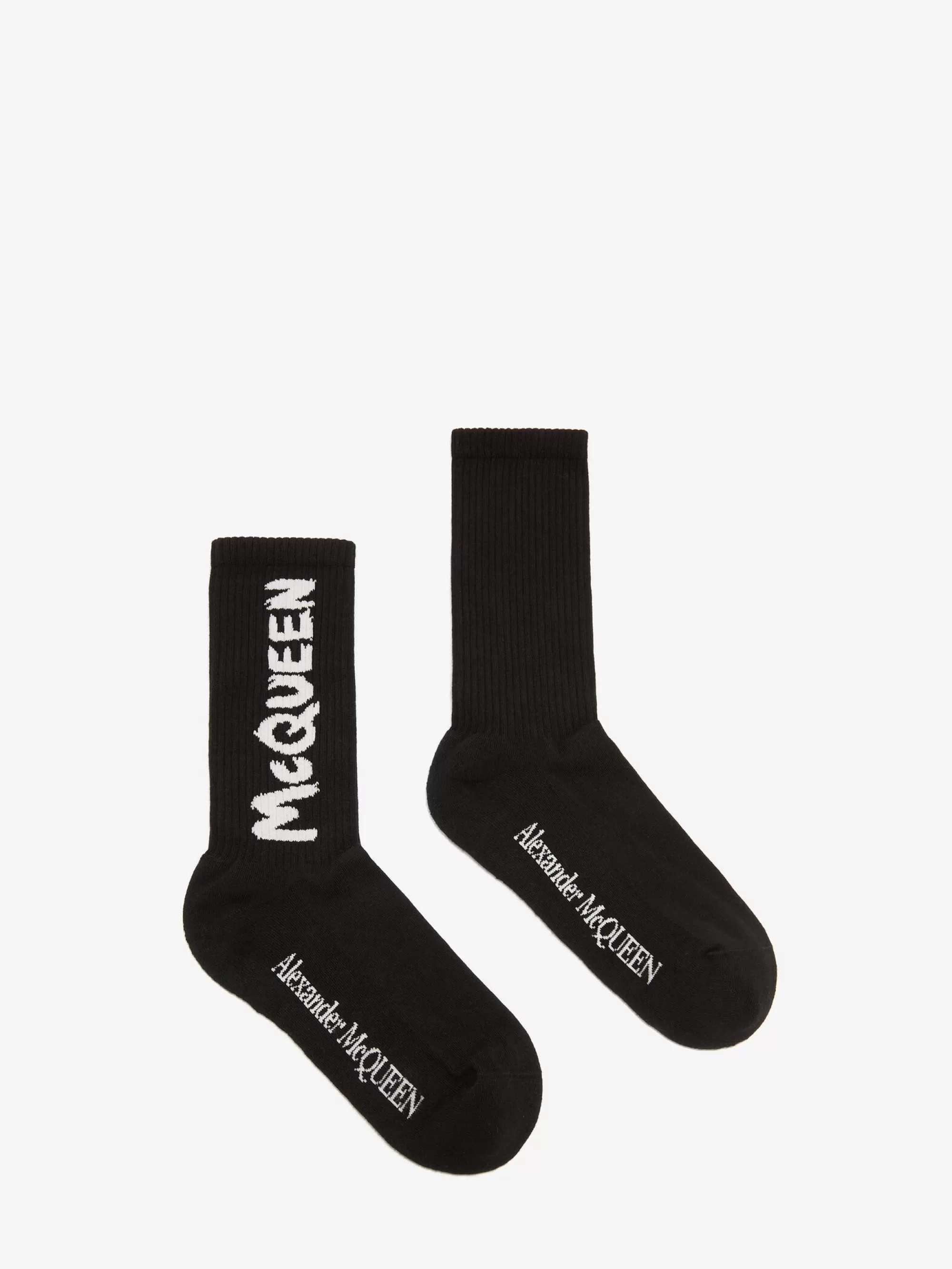 Men's McQueen Graffiti Socks in >Alexander McQueen Hot