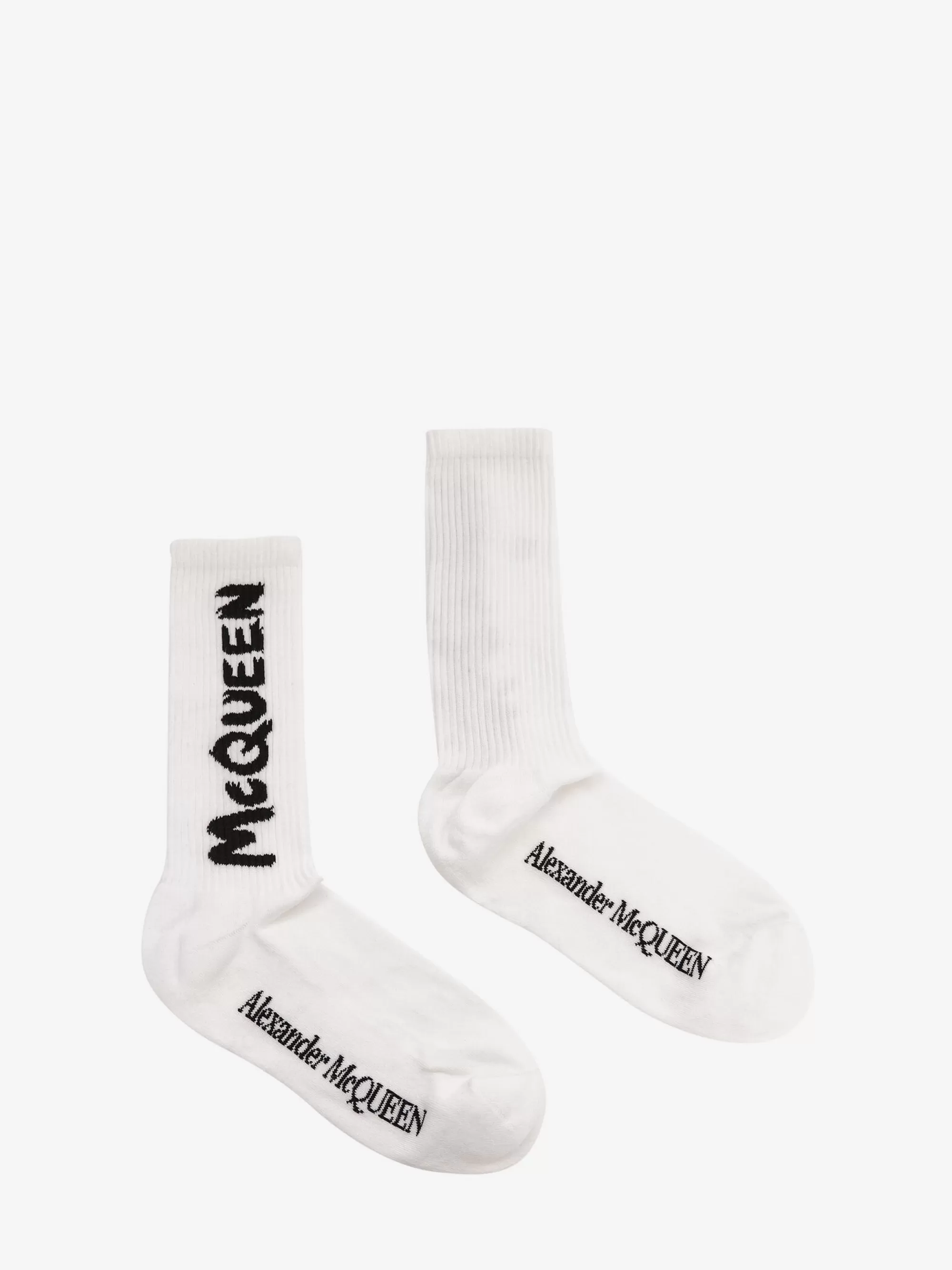 Men's McQueen Graffiti Socks in >Alexander McQueen Online