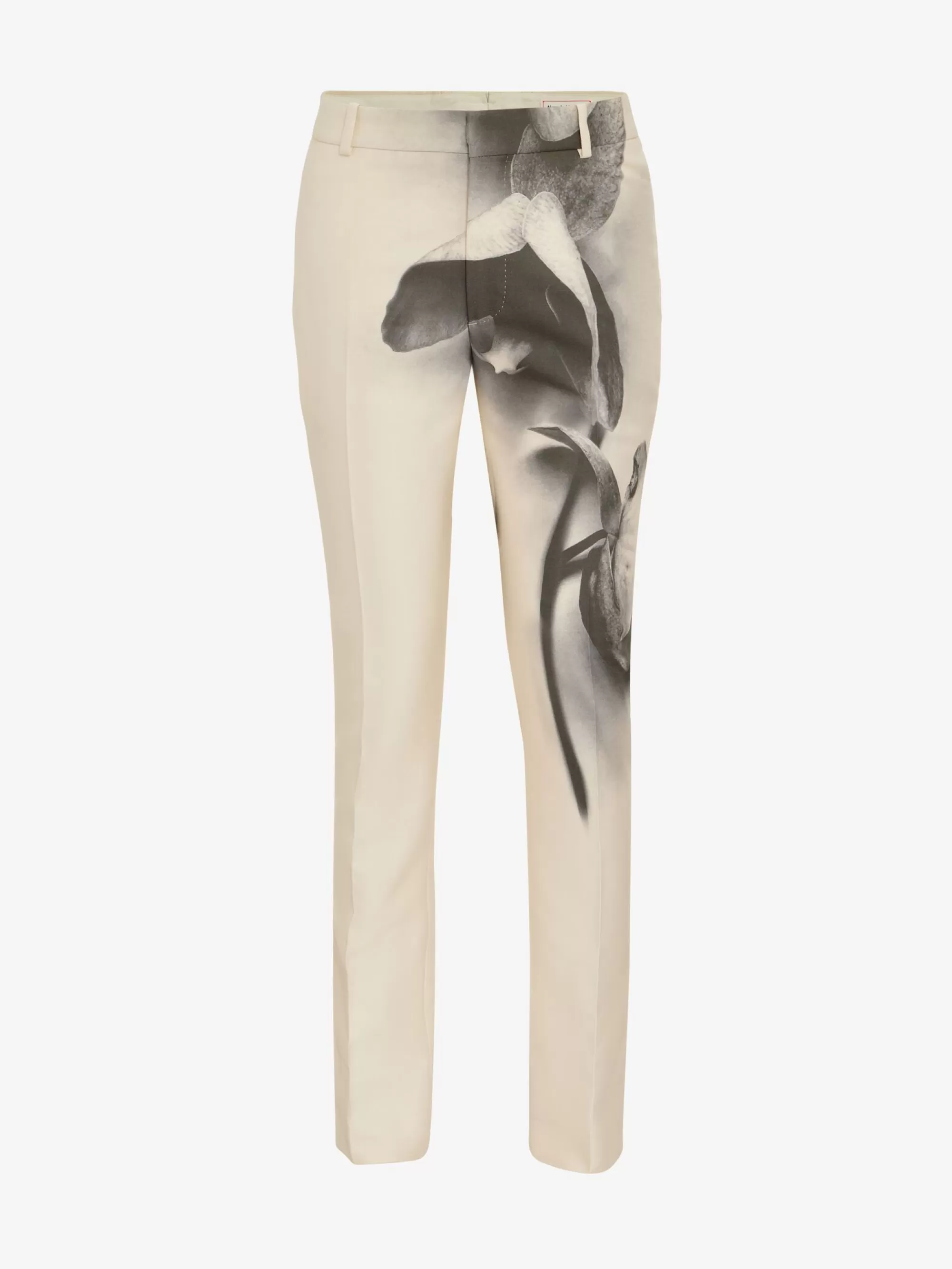 Men's Orchid Cigarette Trousers in >Alexander McQueen Cheap