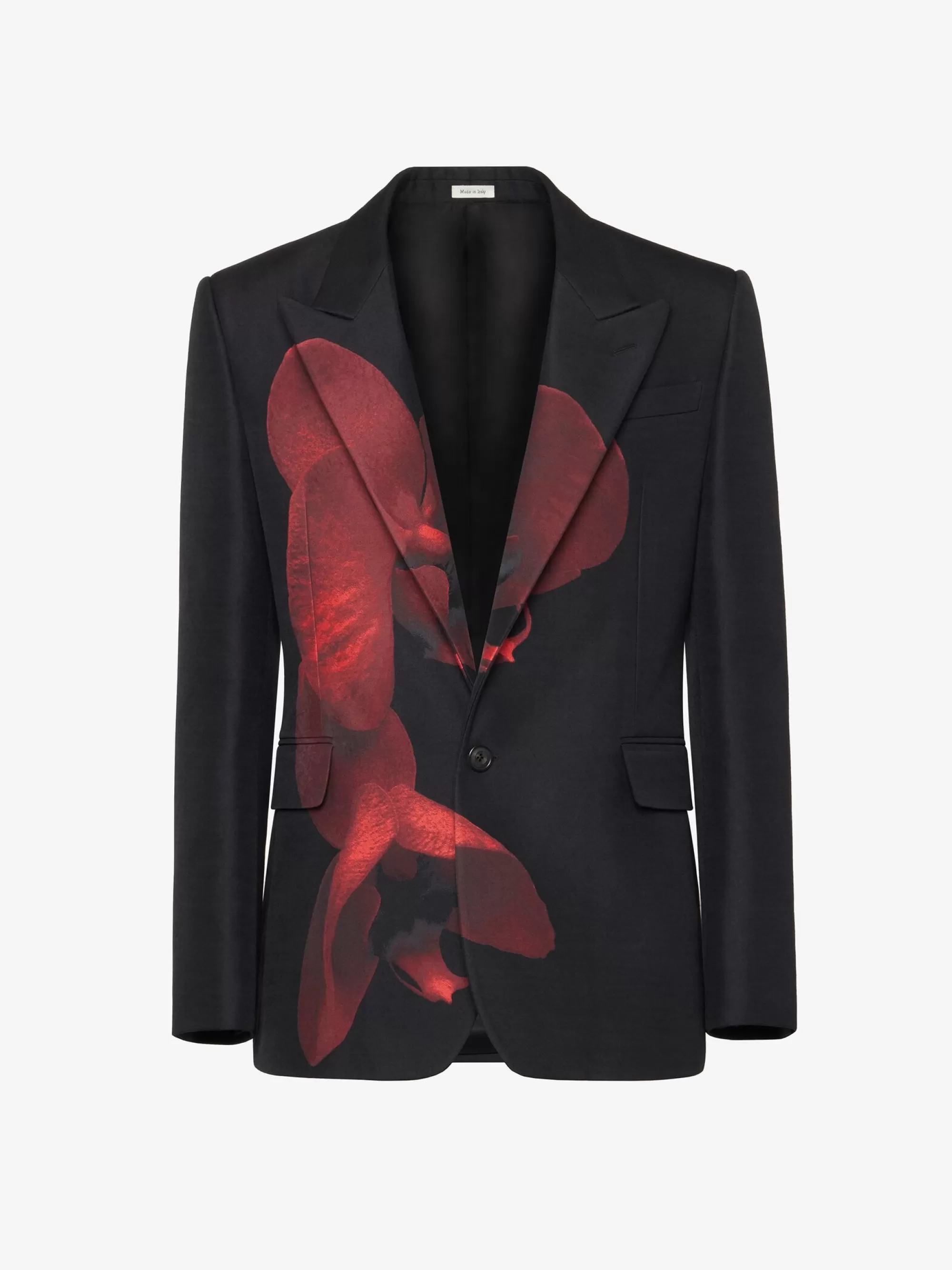 Men's Orchid Single-breasted Jacket in >Alexander McQueen Cheap