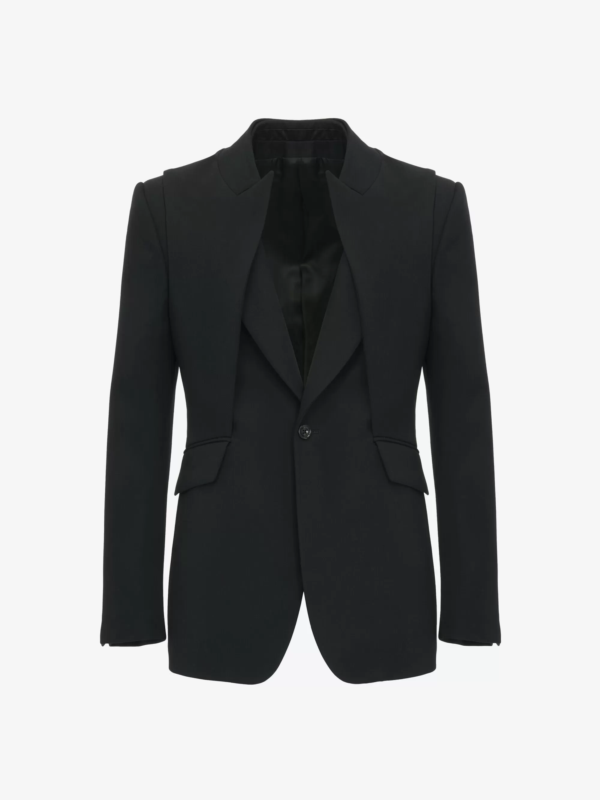 Men's Reconstructed Layered Jacket in >Alexander McQueen Hot