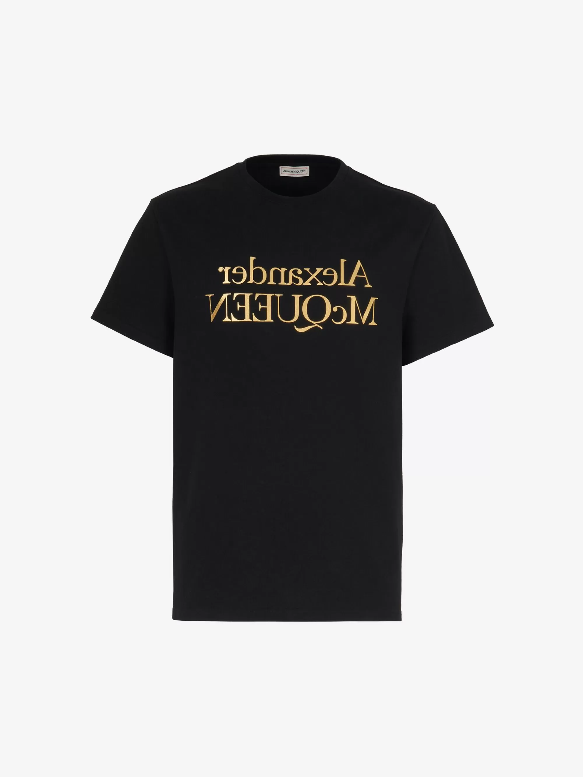 Men's Reflected Logo T-shirt in >Alexander McQueen Sale