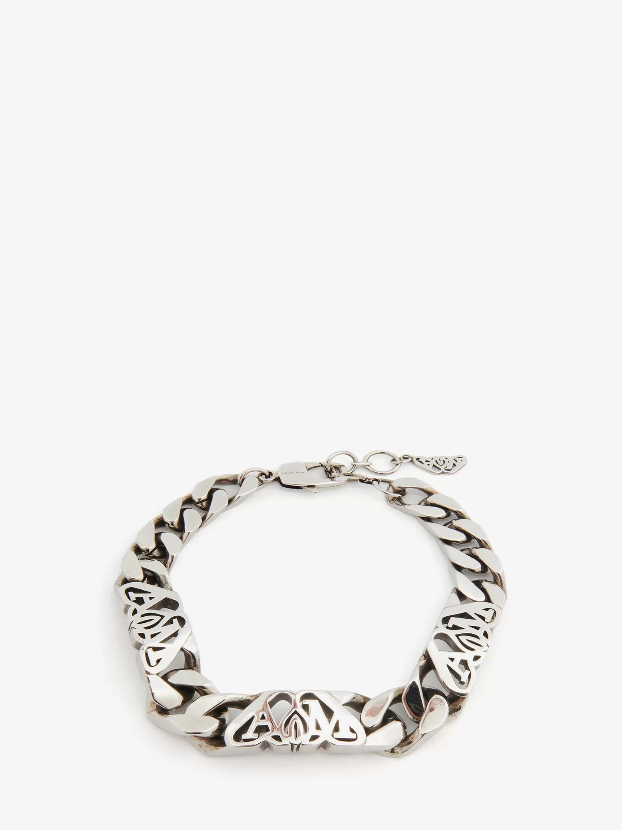 Men's Seal Logo Chain Bracelet in >Alexander McQueen Sale