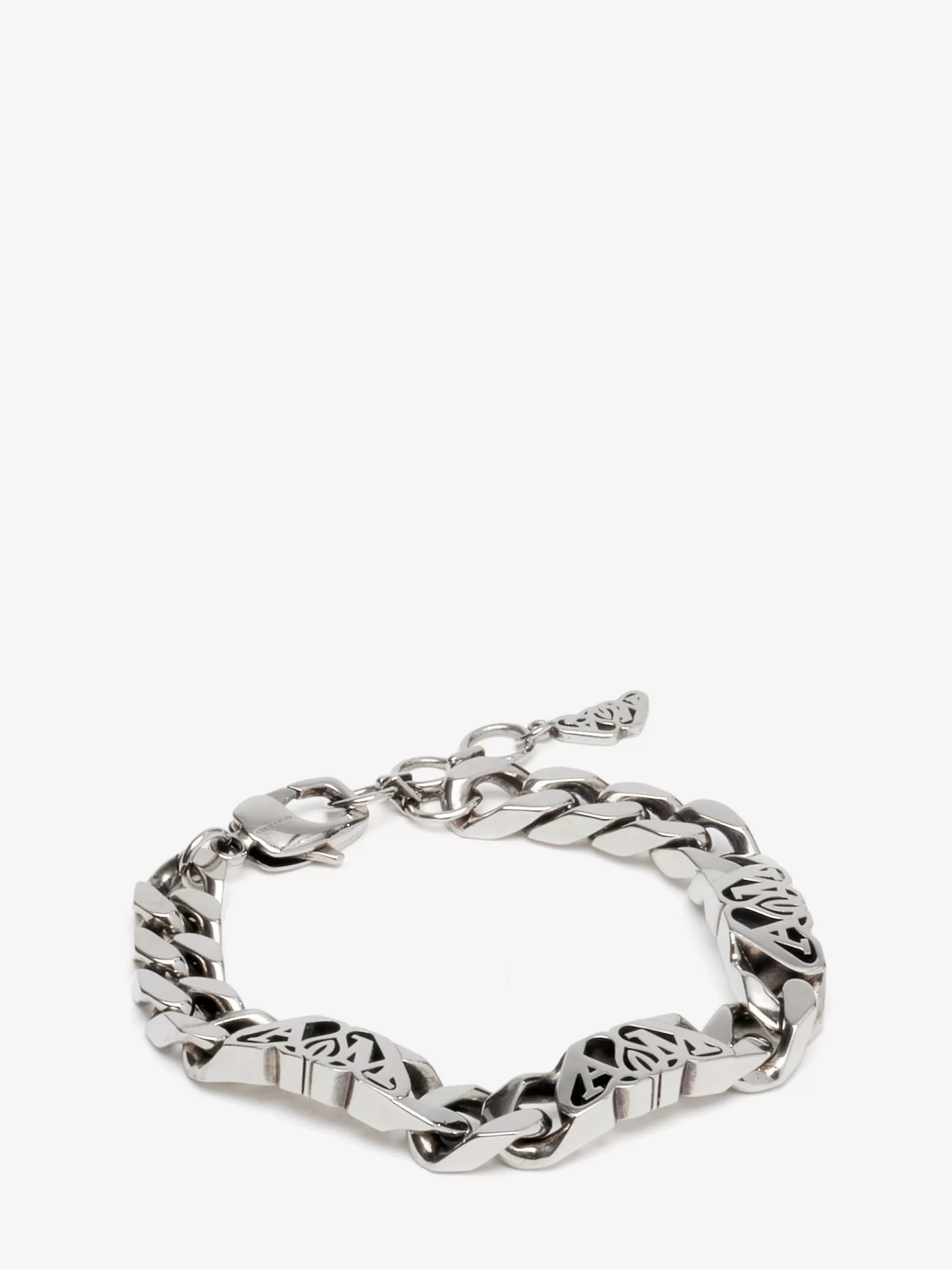 Men's Seal Logo Chain Bracelet in >Alexander McQueen Sale