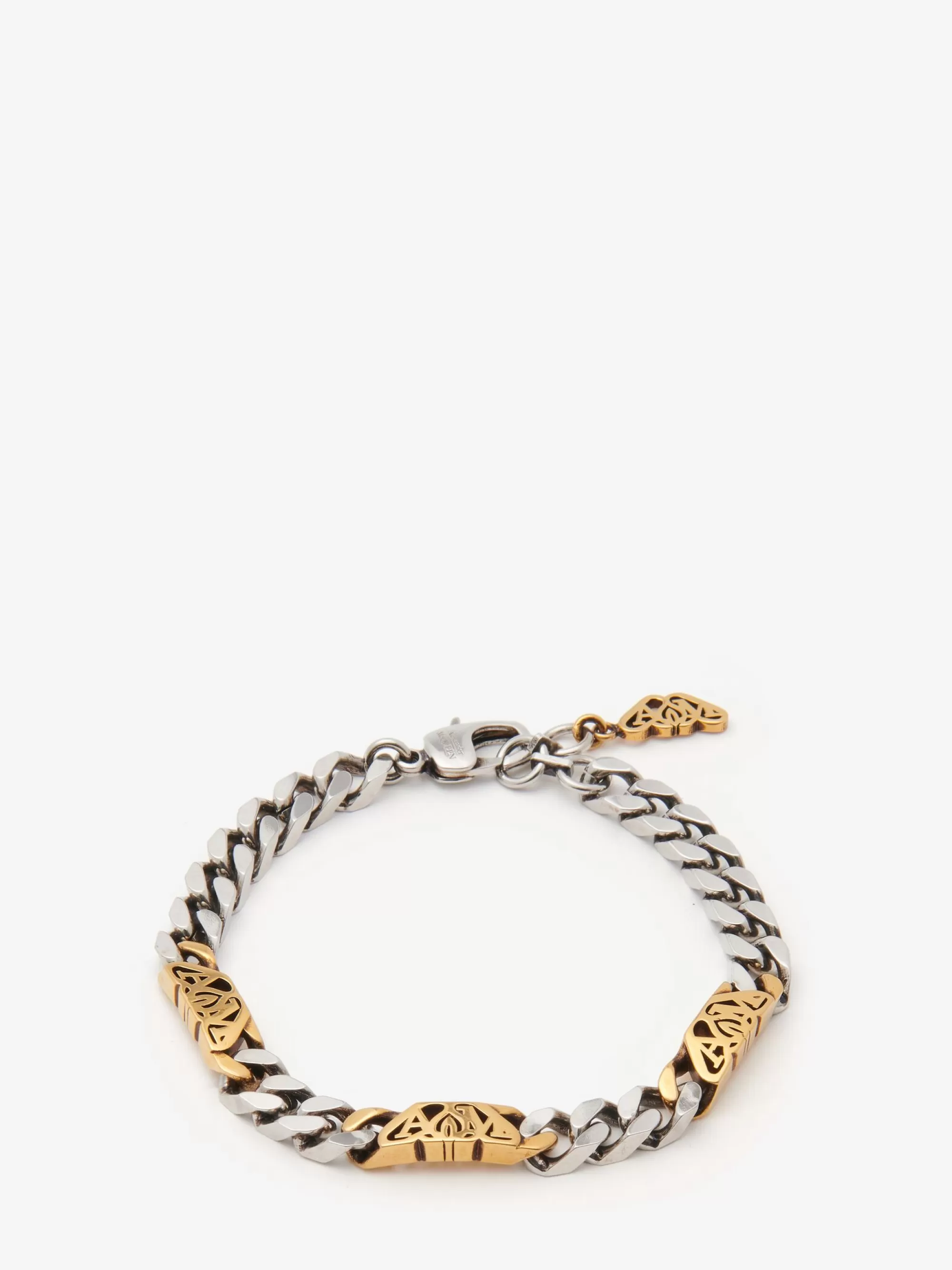 Men's Seal Logo Chain Bracelet in >Alexander McQueen Clearance