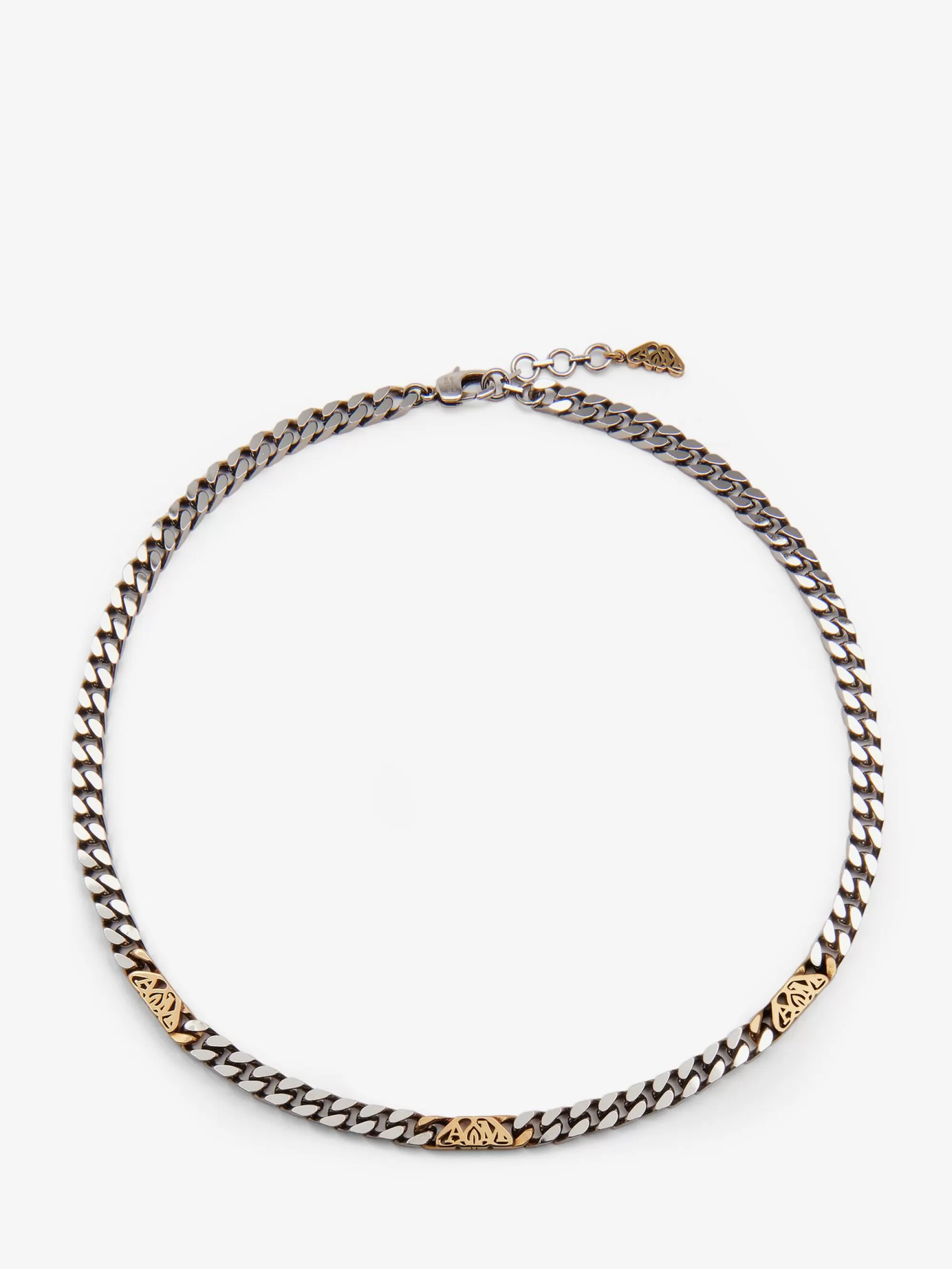 Men's Seal Logo Chain Choker in >Alexander McQueen Best