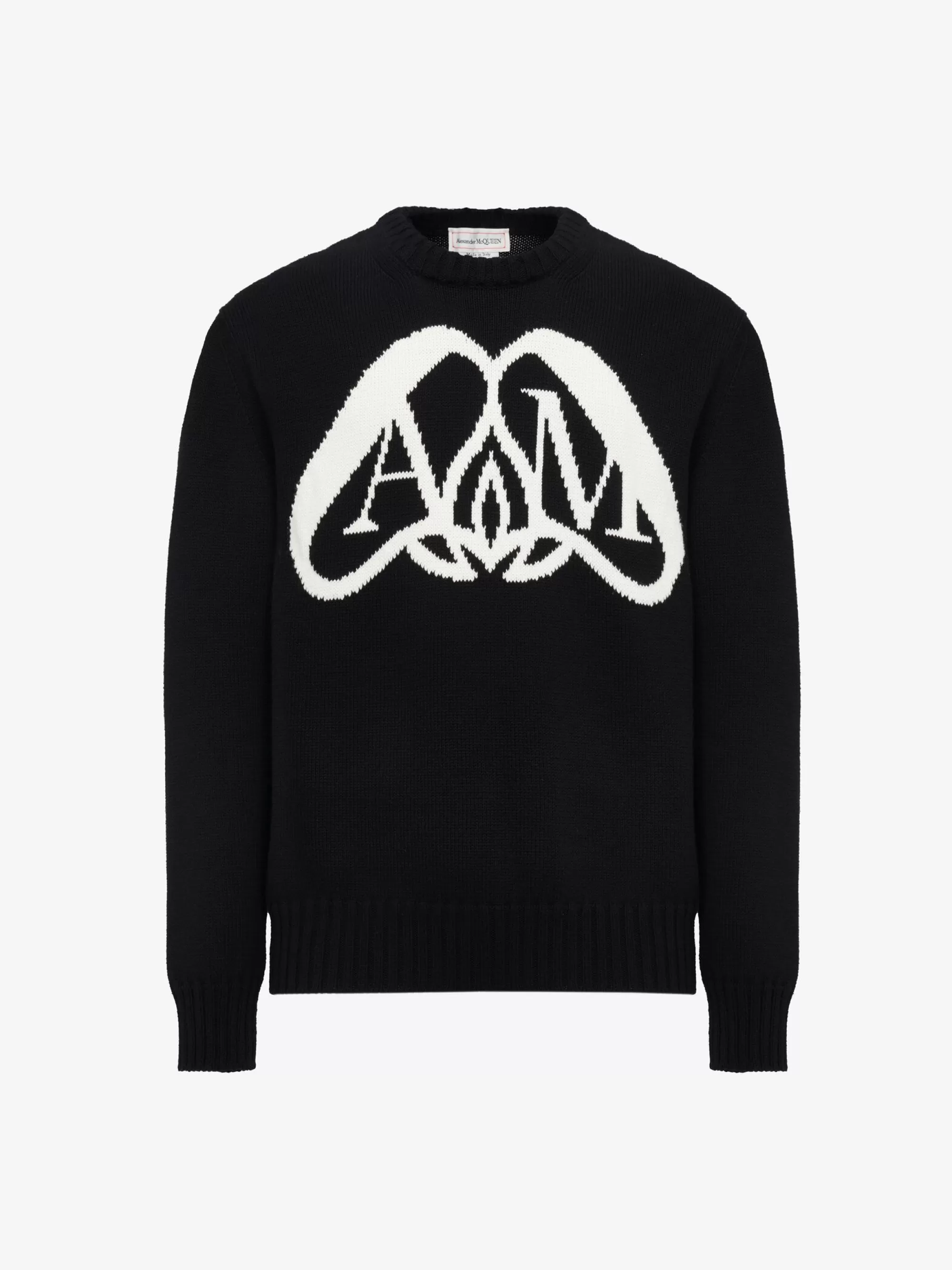 Men's Seal Logo Jumper in >Alexander McQueen Hot