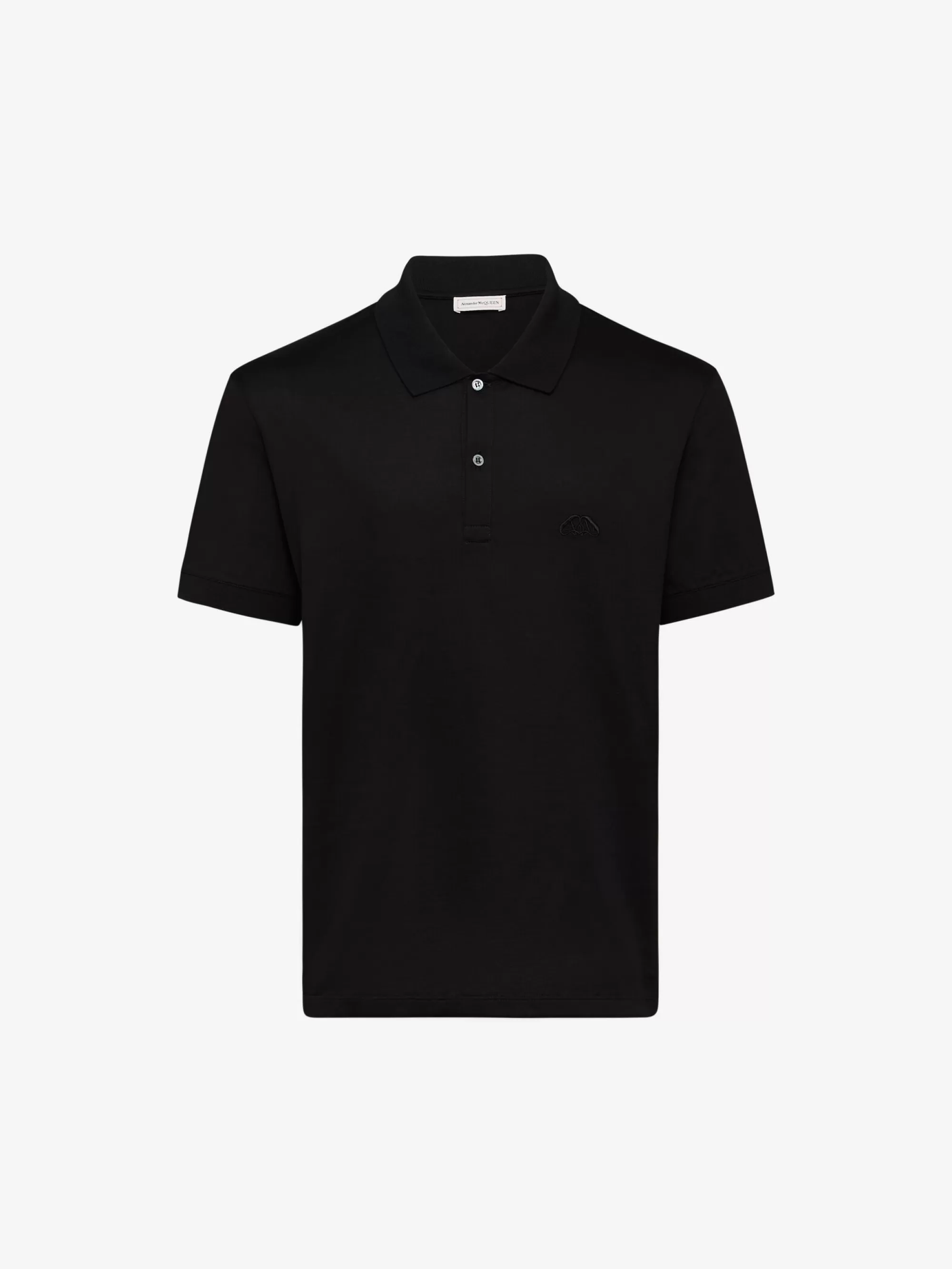 Men's Seal Logo Polo Shirt in >Alexander McQueen Online