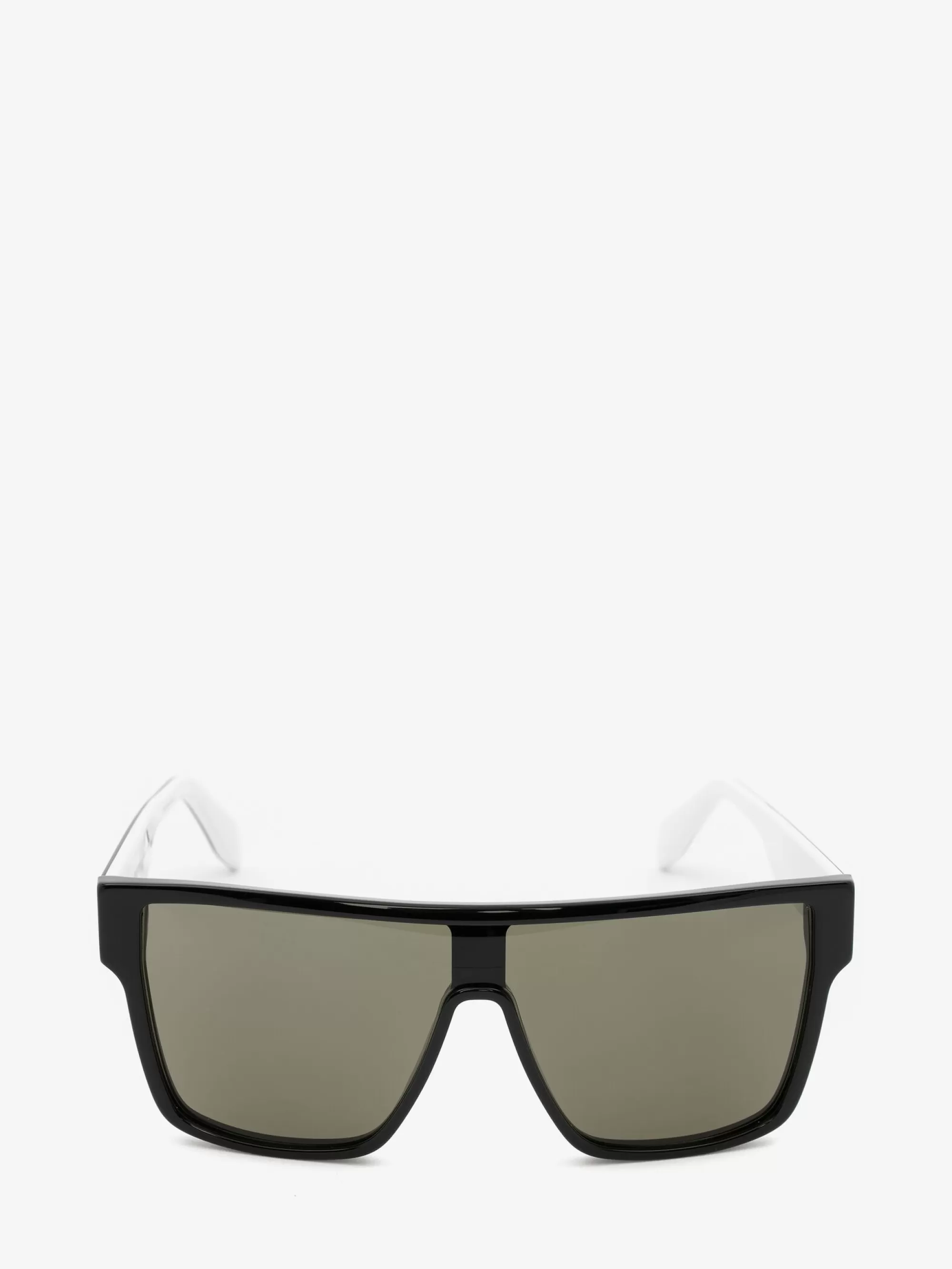 Men's Selvedge Oversized Mask Sunglasses in >Alexander McQueen Discount