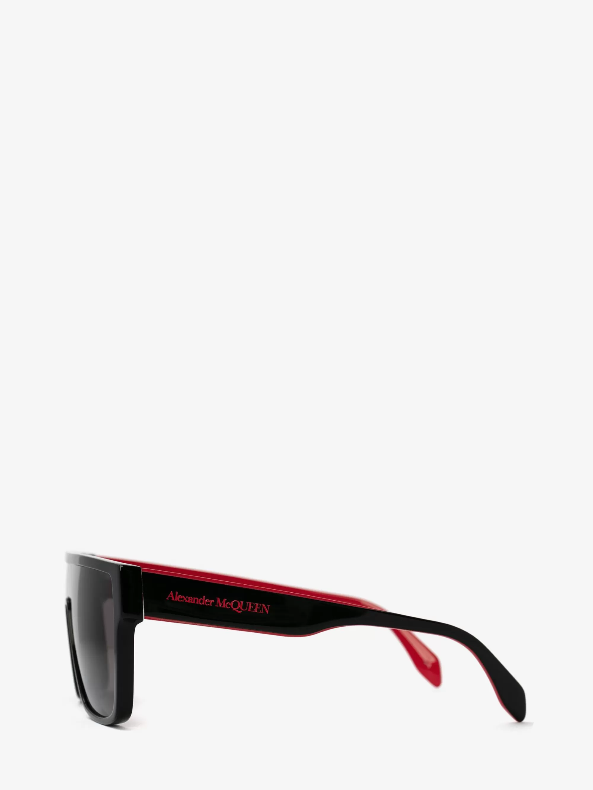 Men's Selvedge Oversized Mask Sunglasses in >Alexander McQueen Discount