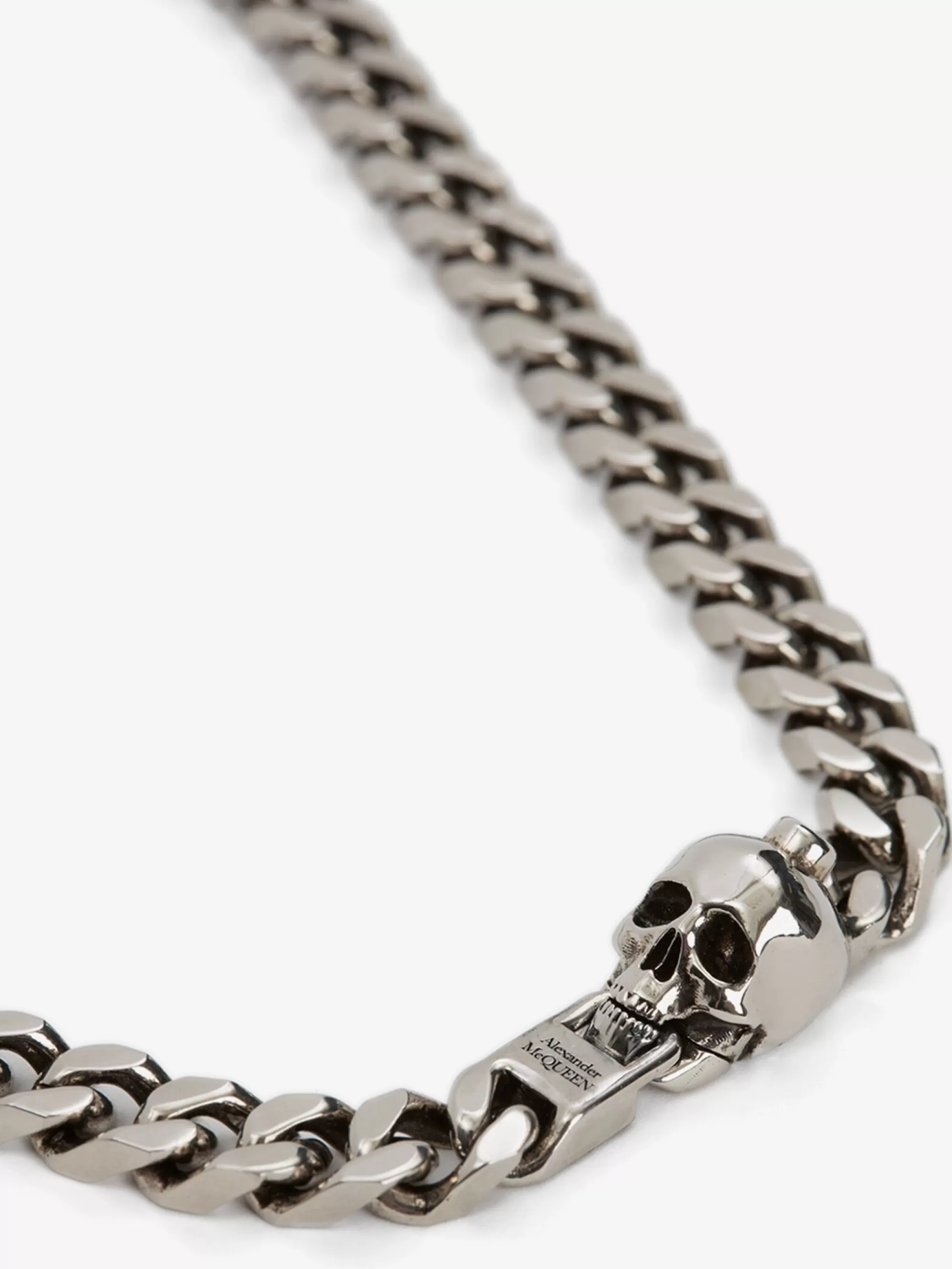 Men's Skull Chain Necklace in >Alexander McQueen Flash Sale