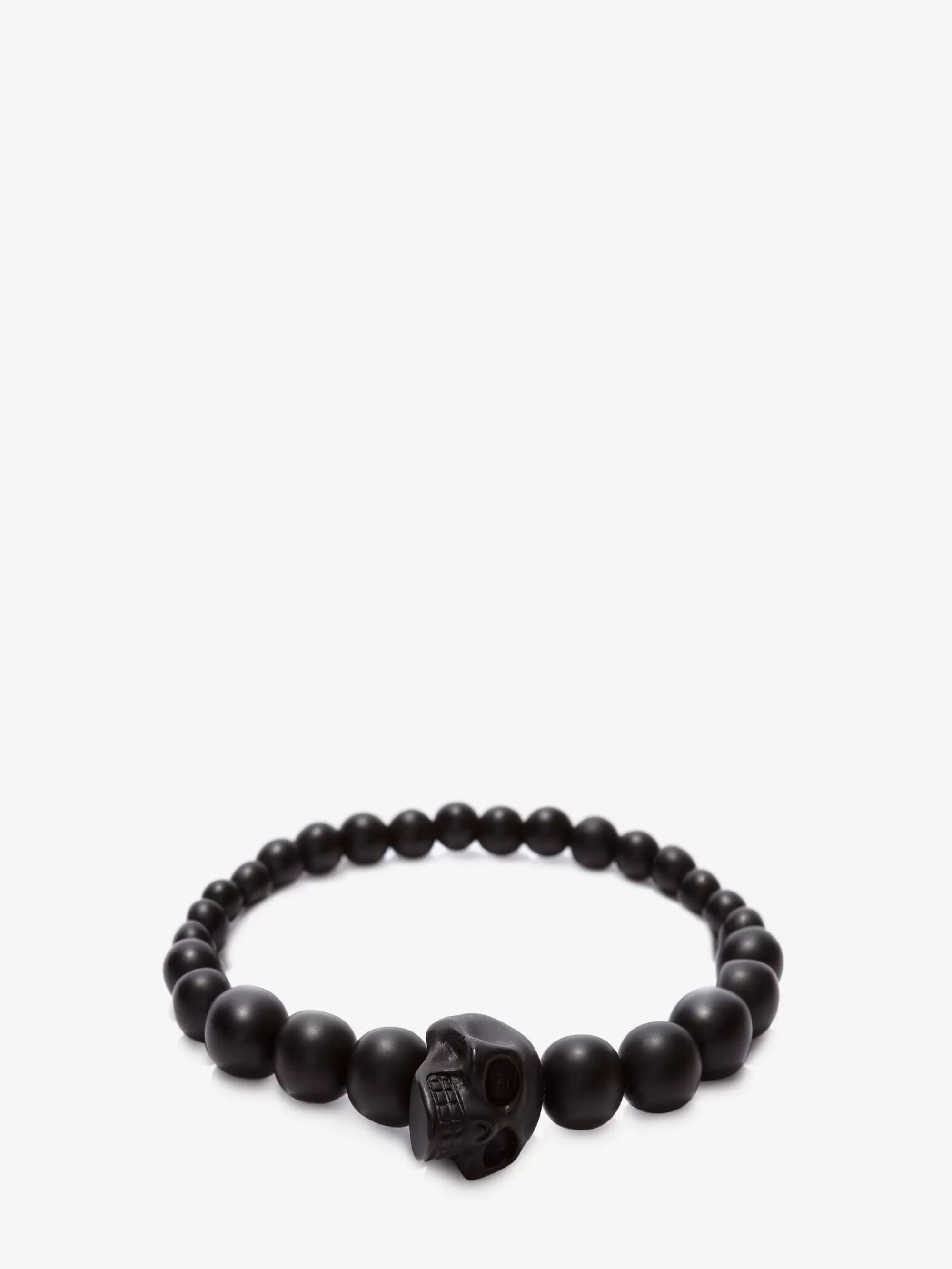 Men's Skull Multi Beaded Bracelet in >Alexander McQueen Best