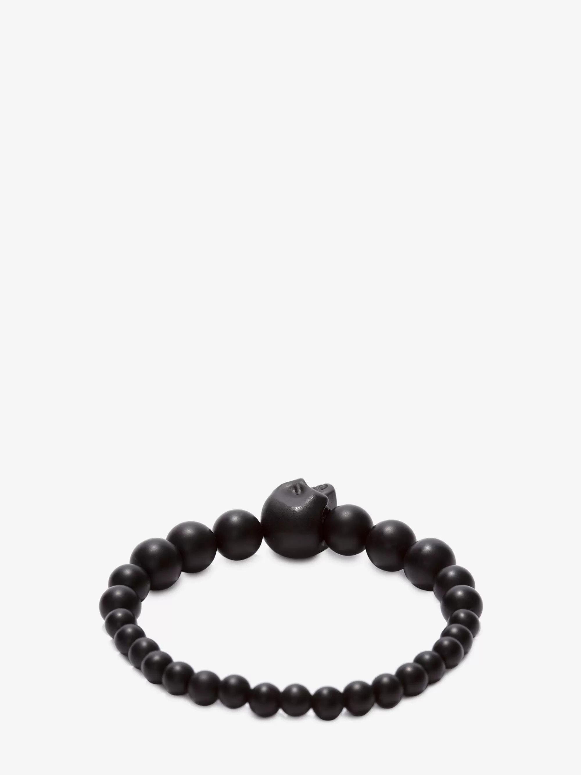 Men's Skull Multi Beaded Bracelet in >Alexander McQueen Best