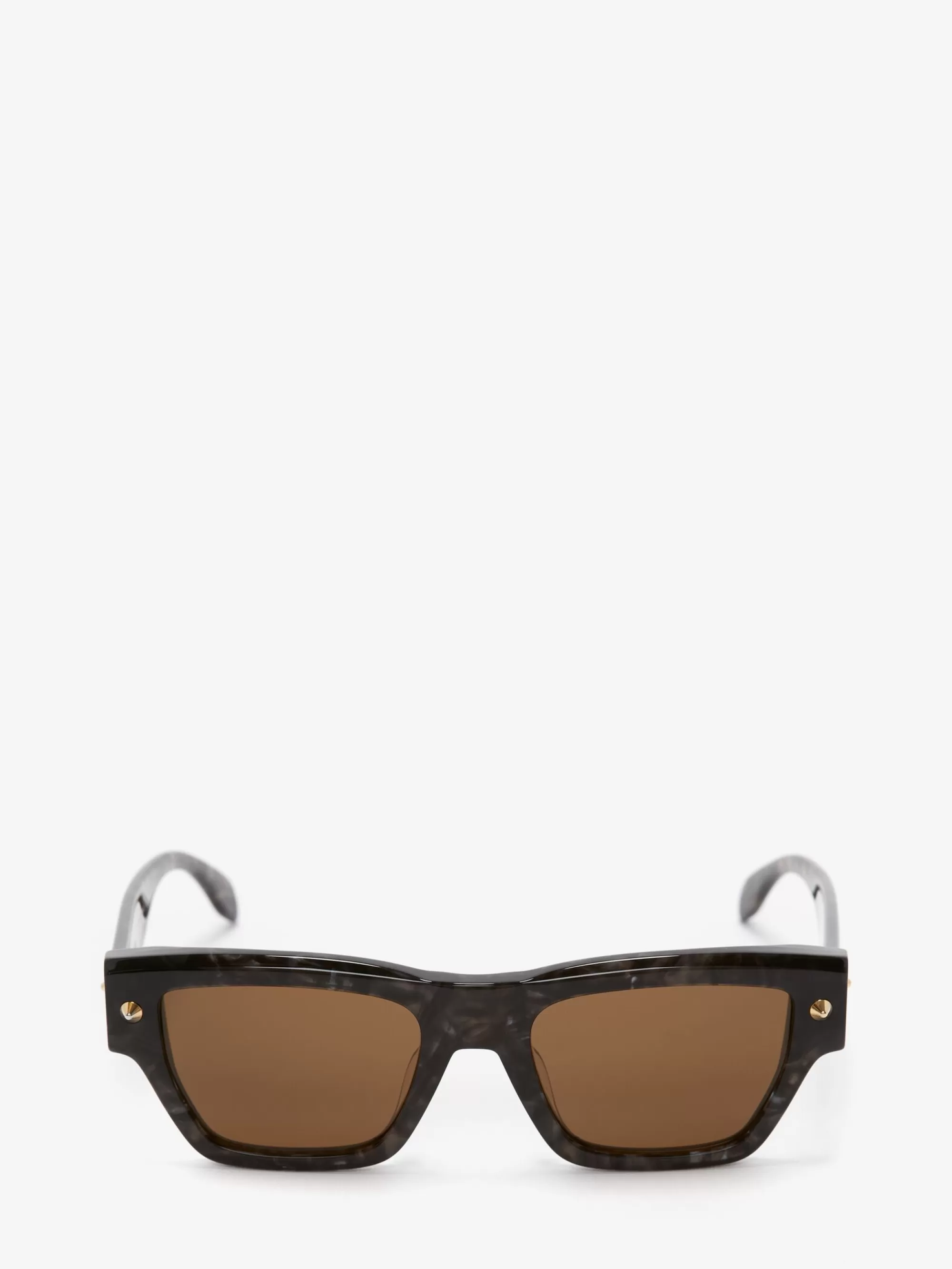 Men's Spike Studs Rectangular Sunglasses in >Alexander McQueen Cheap