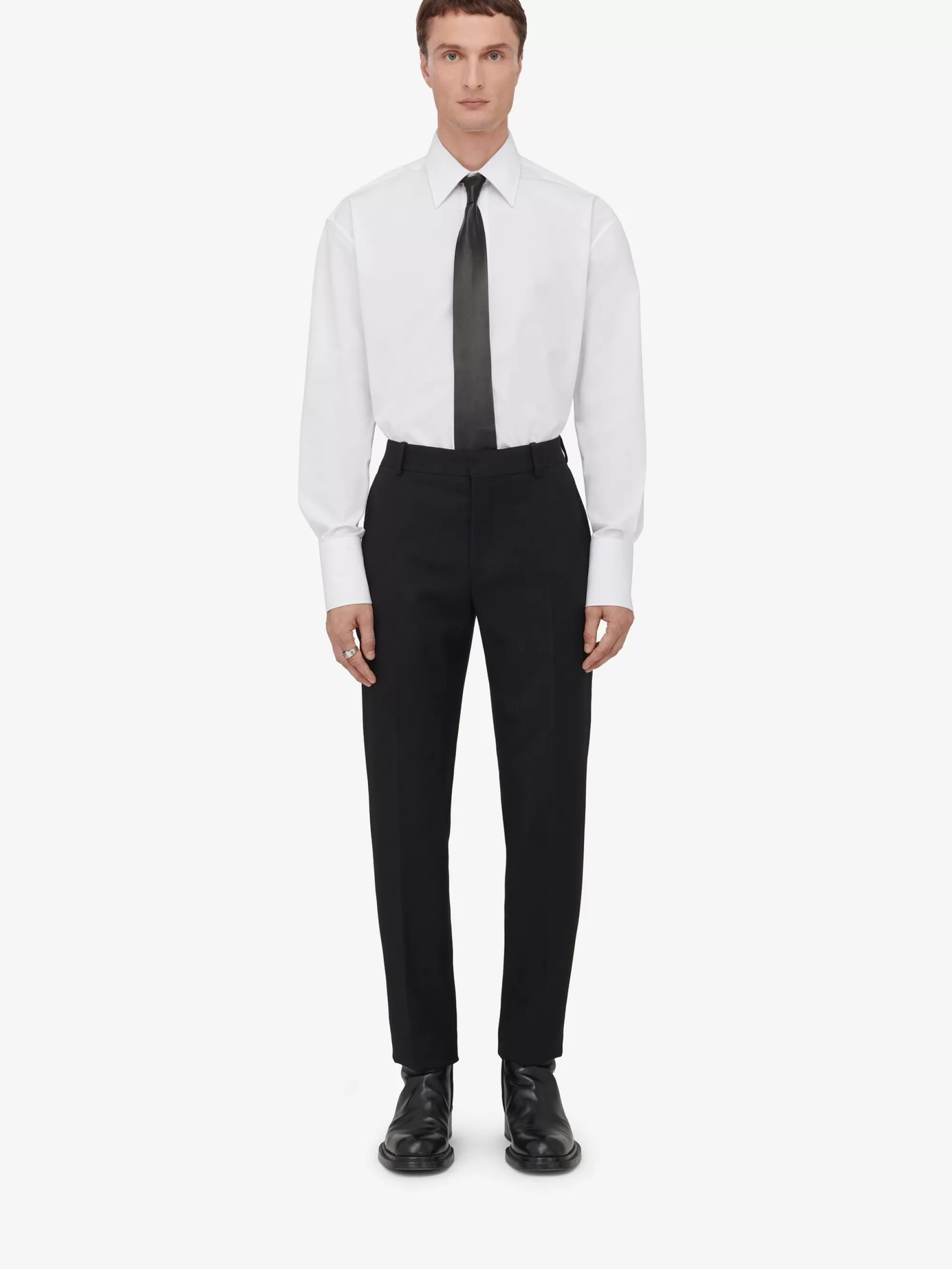 Men's Tailored Cigarette Trousers in >Alexander McQueen Discount