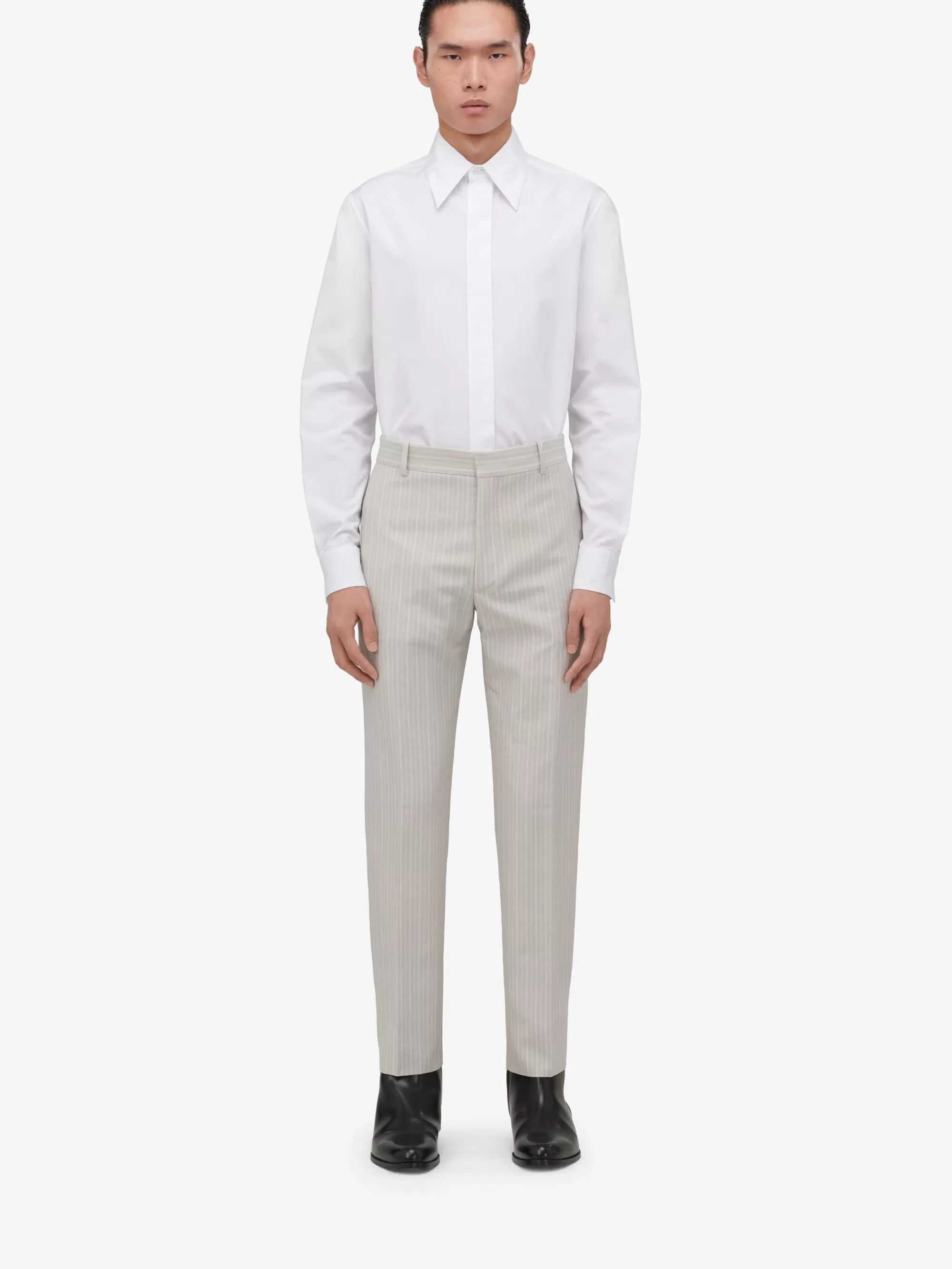 Men's Tailored Cigarette Trousers in >Alexander McQueen Sale