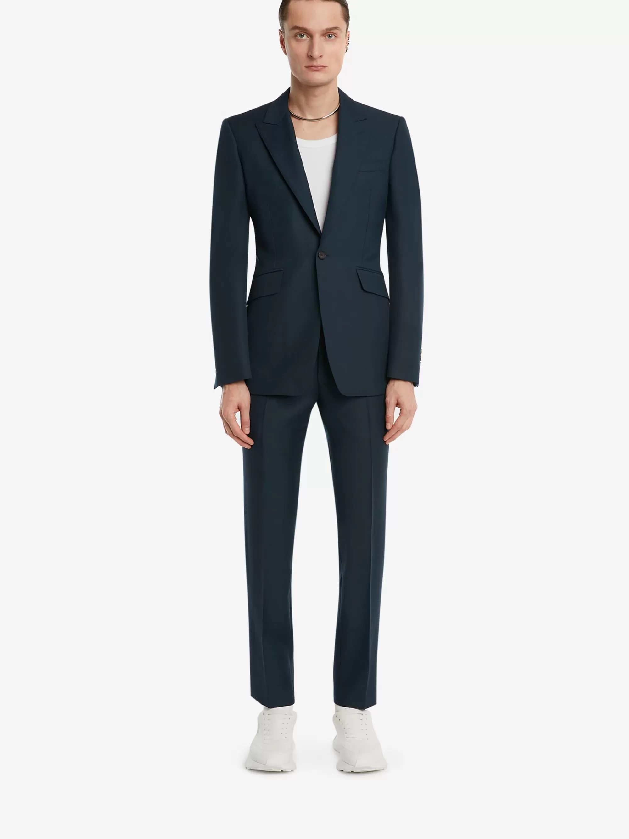 Men's Tailored Cigarette Trousers in >Alexander McQueen Best Sale