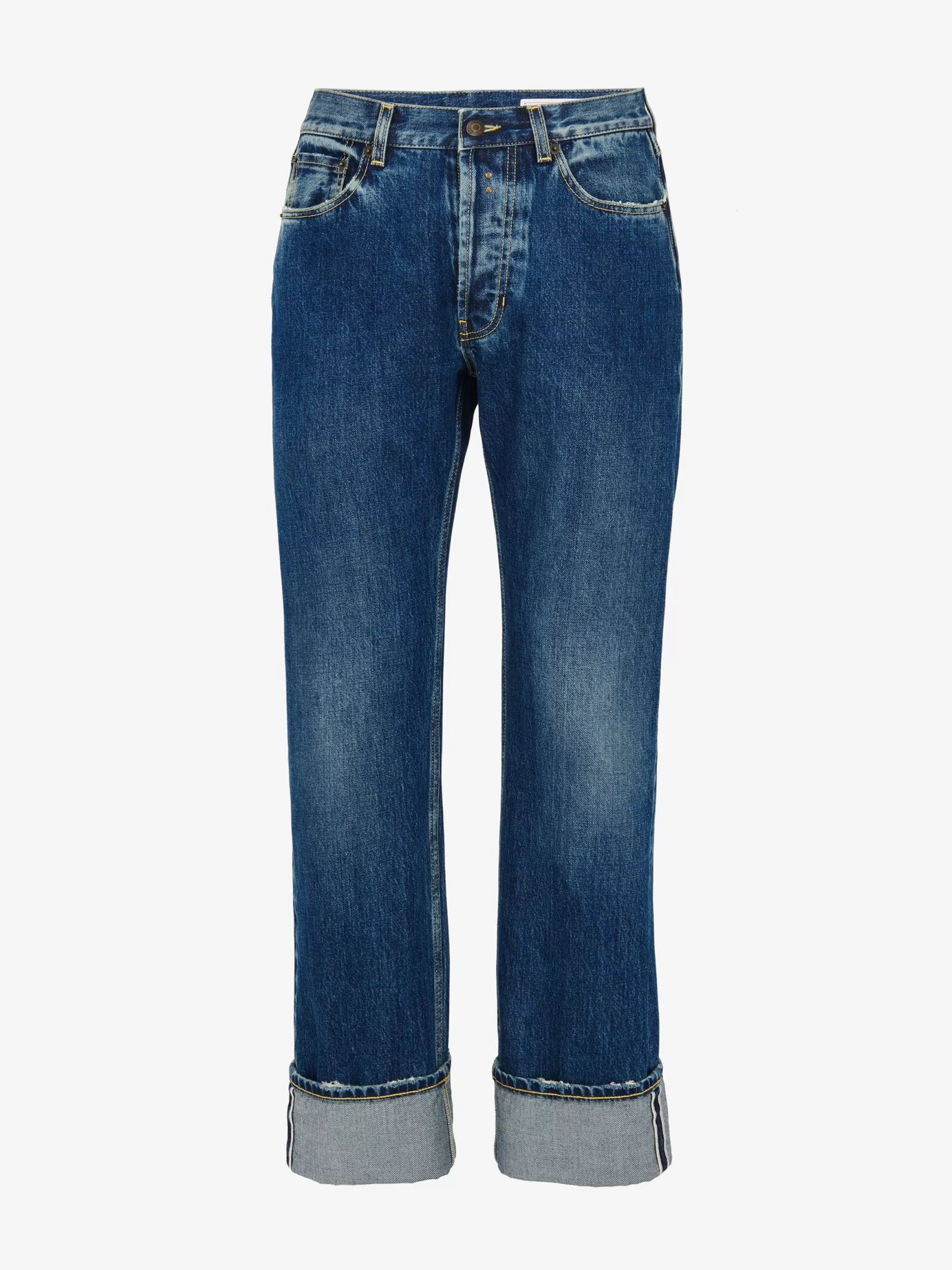 Men's Turn-up Jeans in >Alexander McQueen Cheap